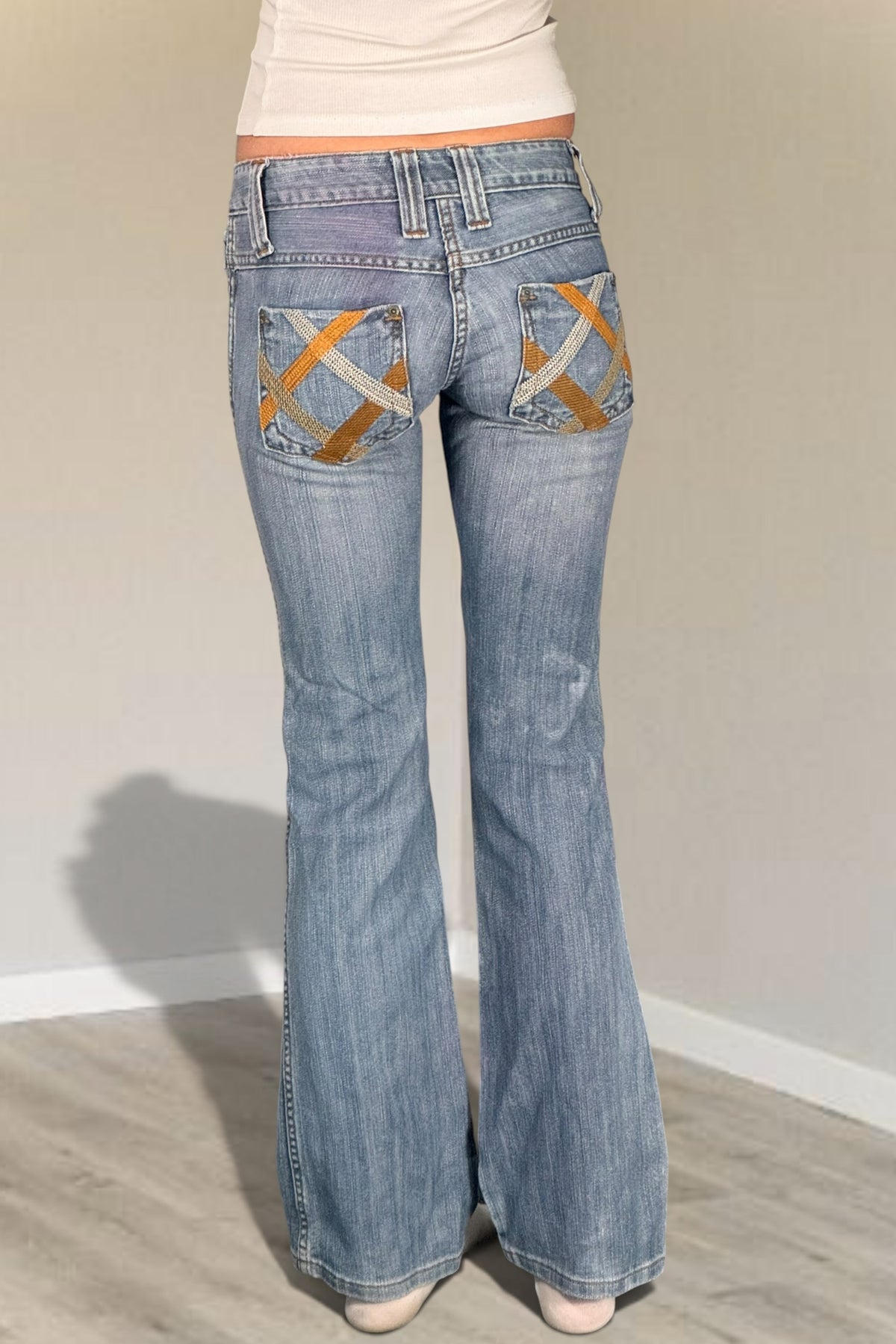 Lågmidjade jeans stl: XXS
