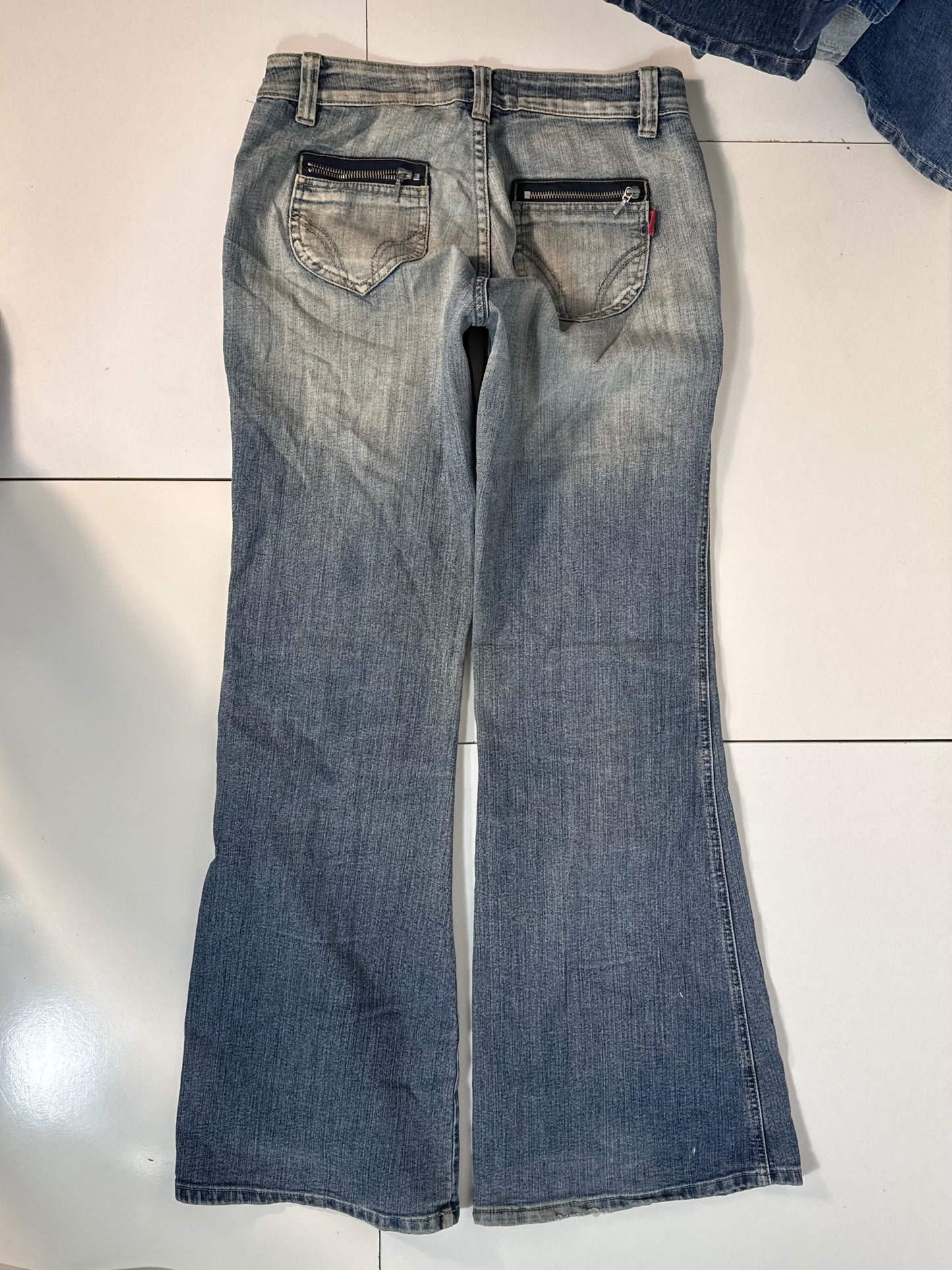 Lavtaljede jeans str: S