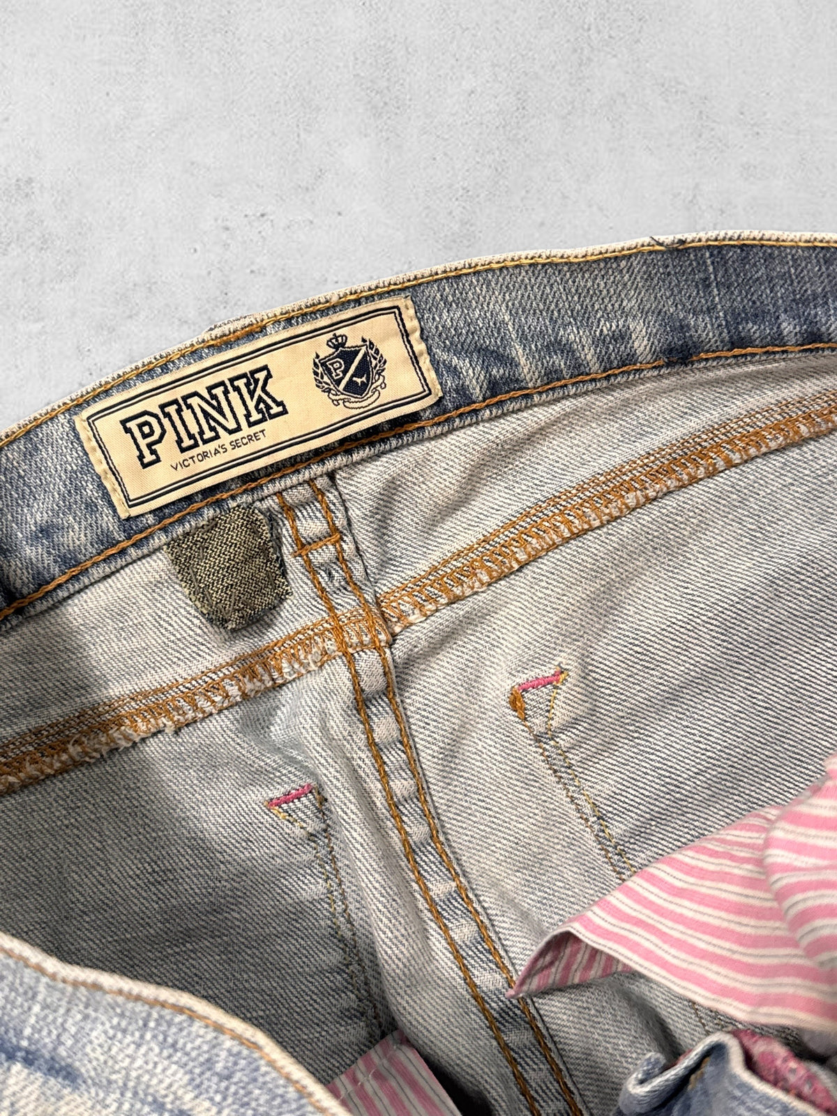 Pink Victoria Secret jeans stl: XS