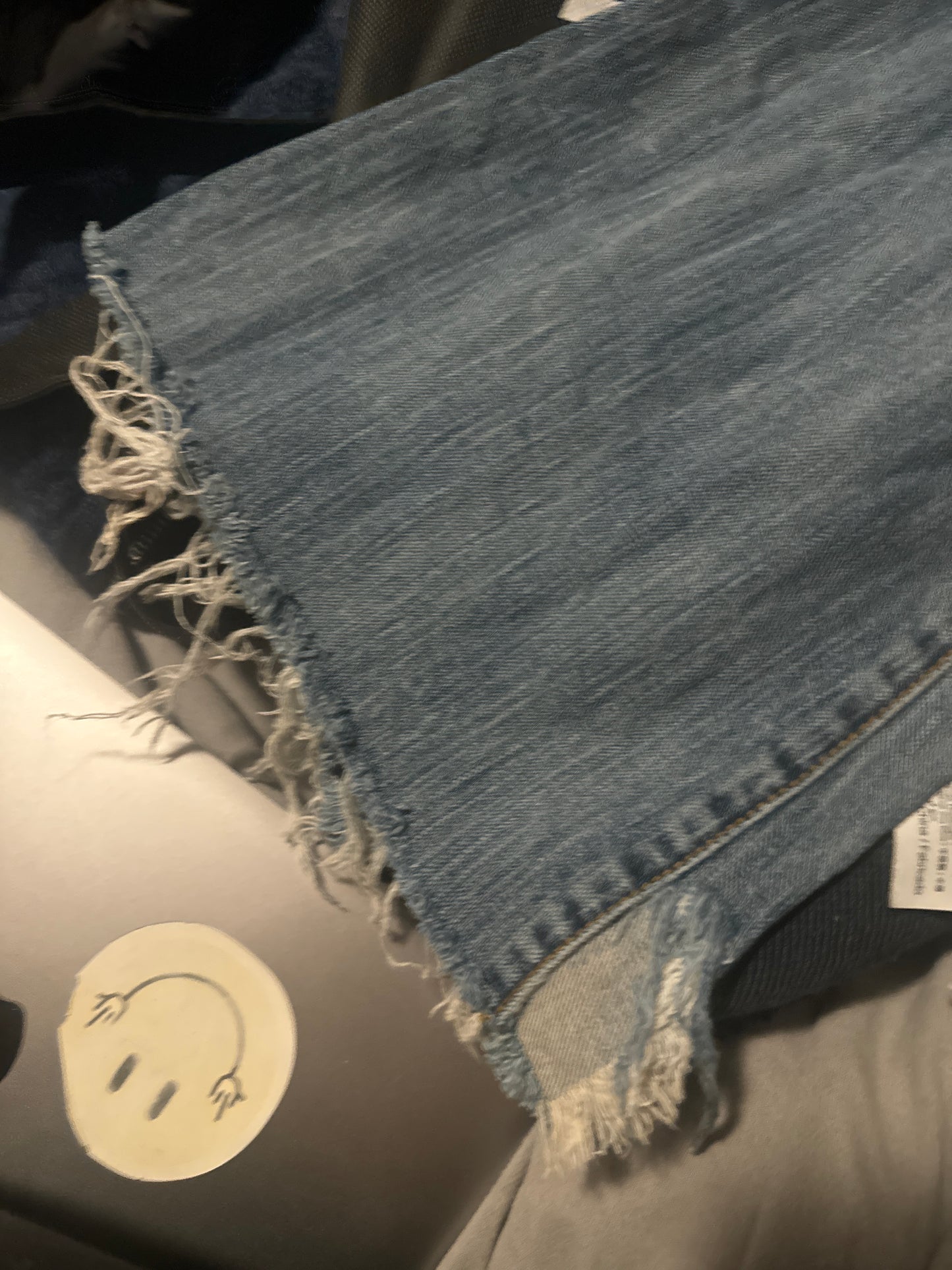 Lavt liv jeans str: S/M