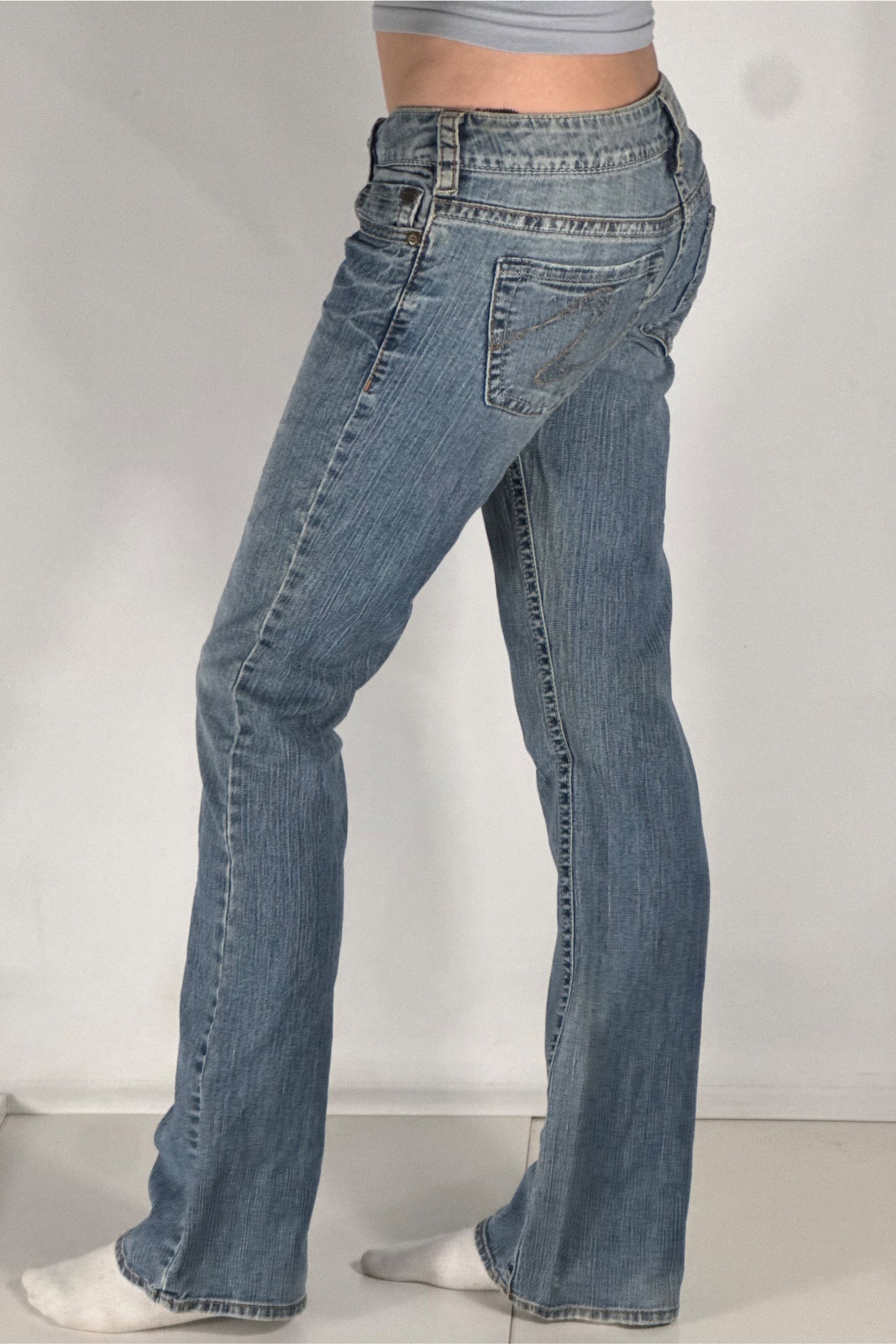 Lågmidjade jeans stl: XS/S