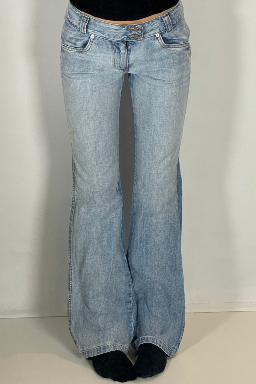Lågmidjade jeans stl: S