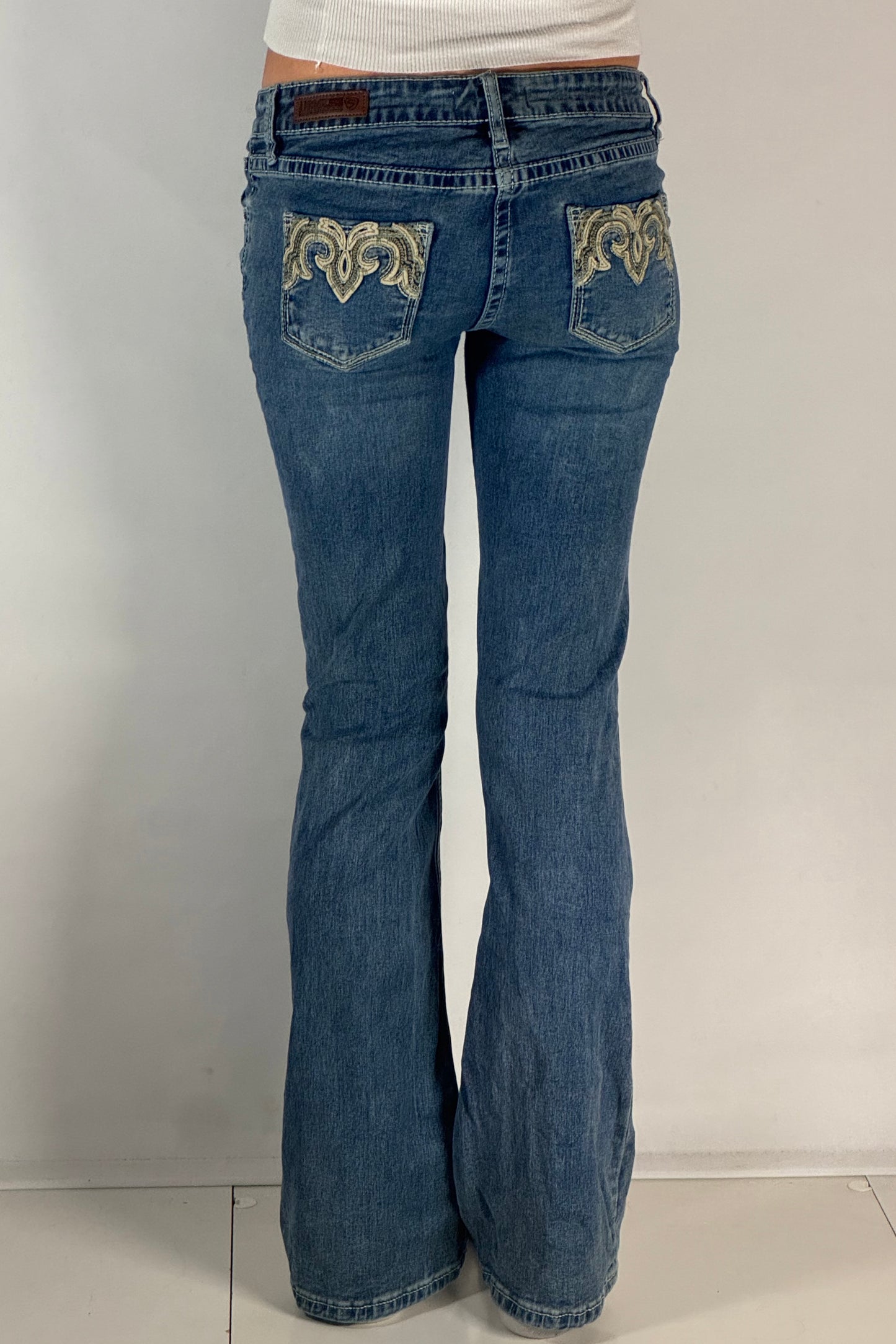 Lågmidjade jeans stl: XS