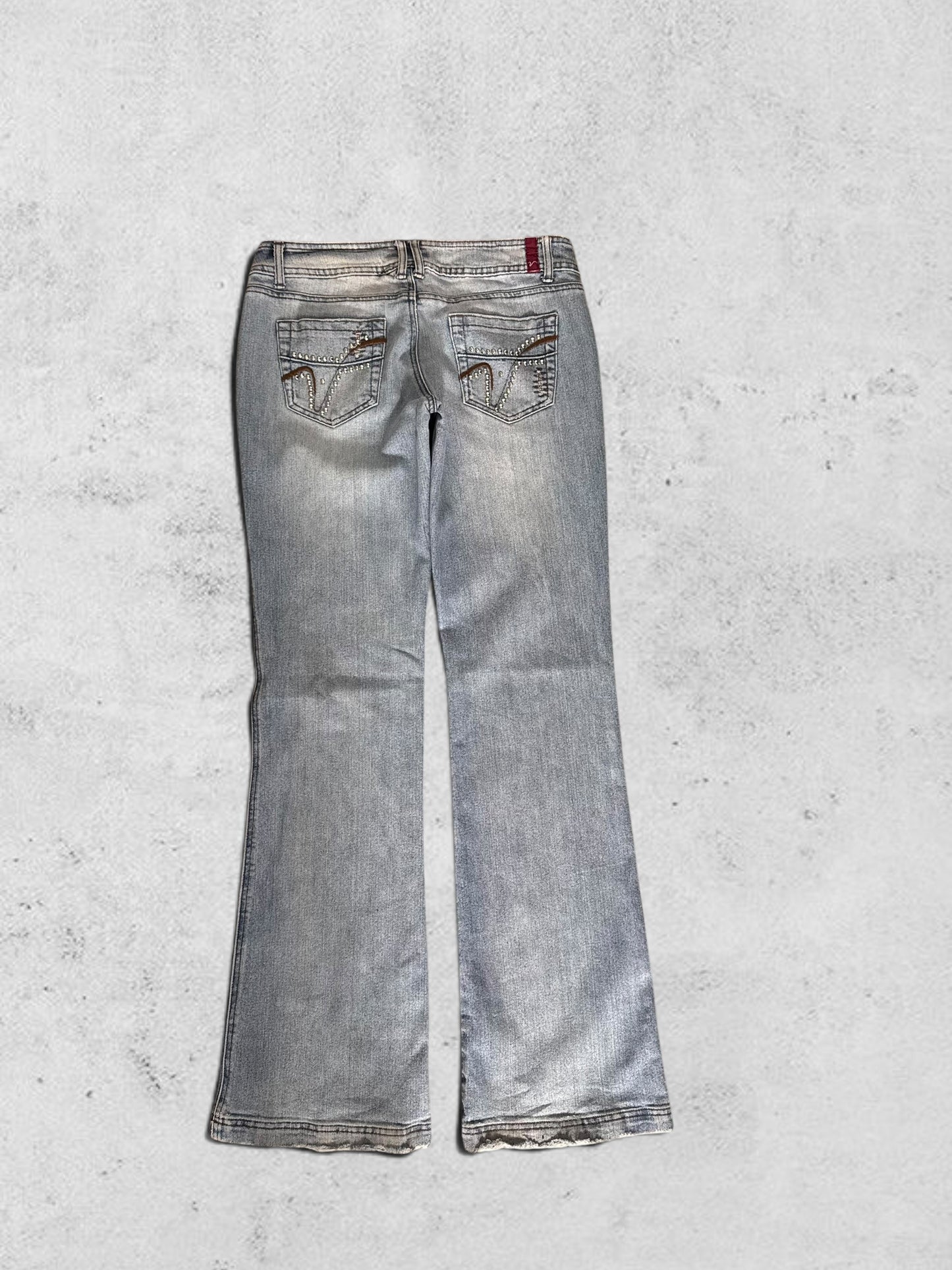 Lågmidjade jeans stl: S/M