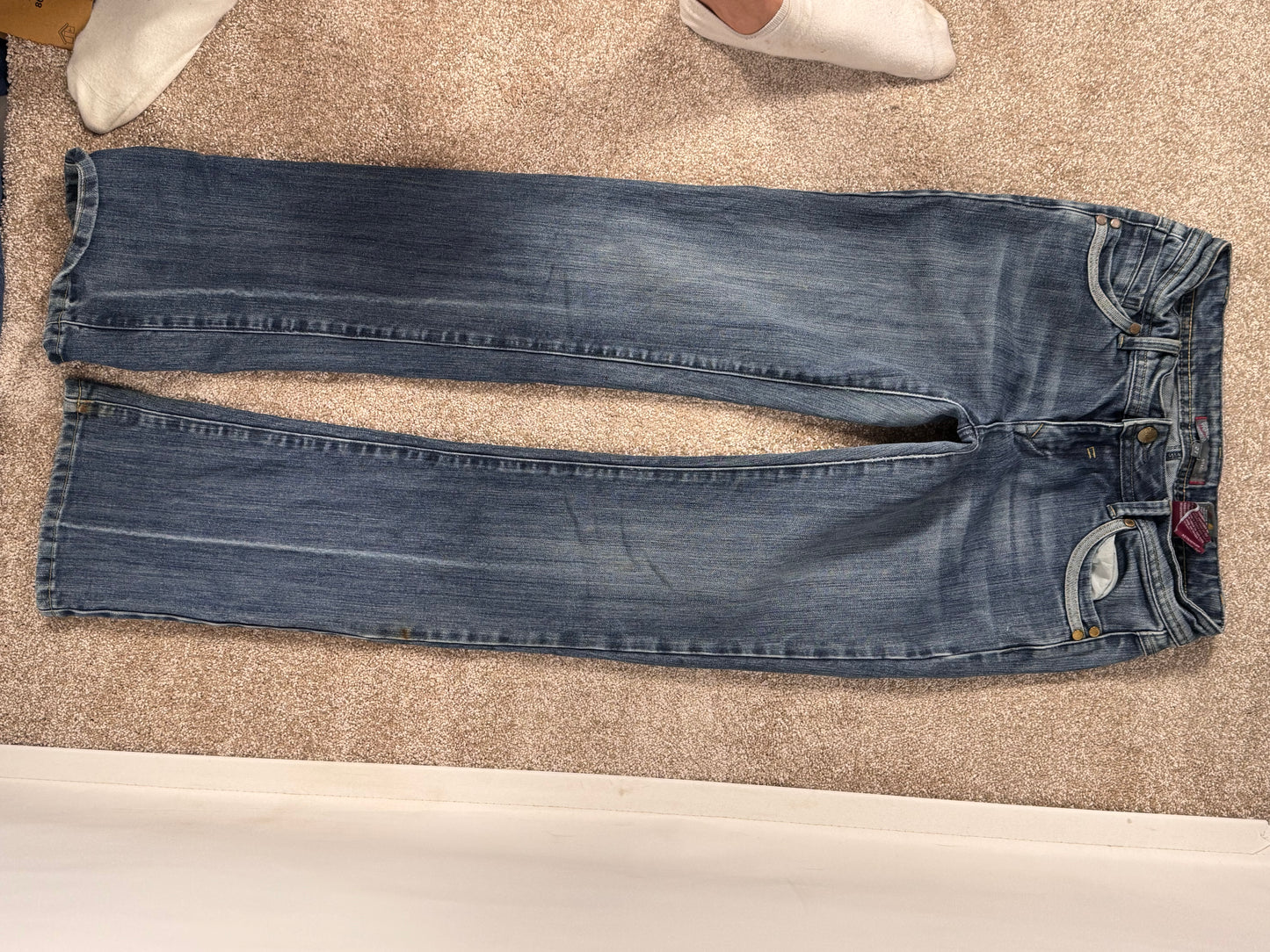 Lågmidjade jeans stl: XS/S
