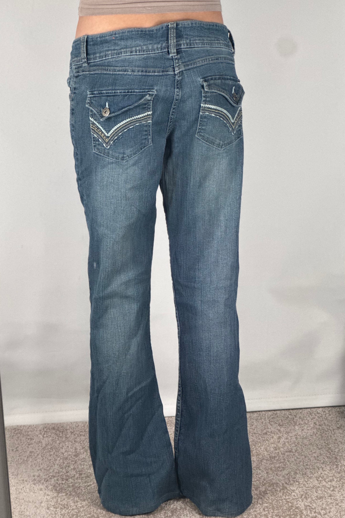 Lågmidjade jeans stl: M