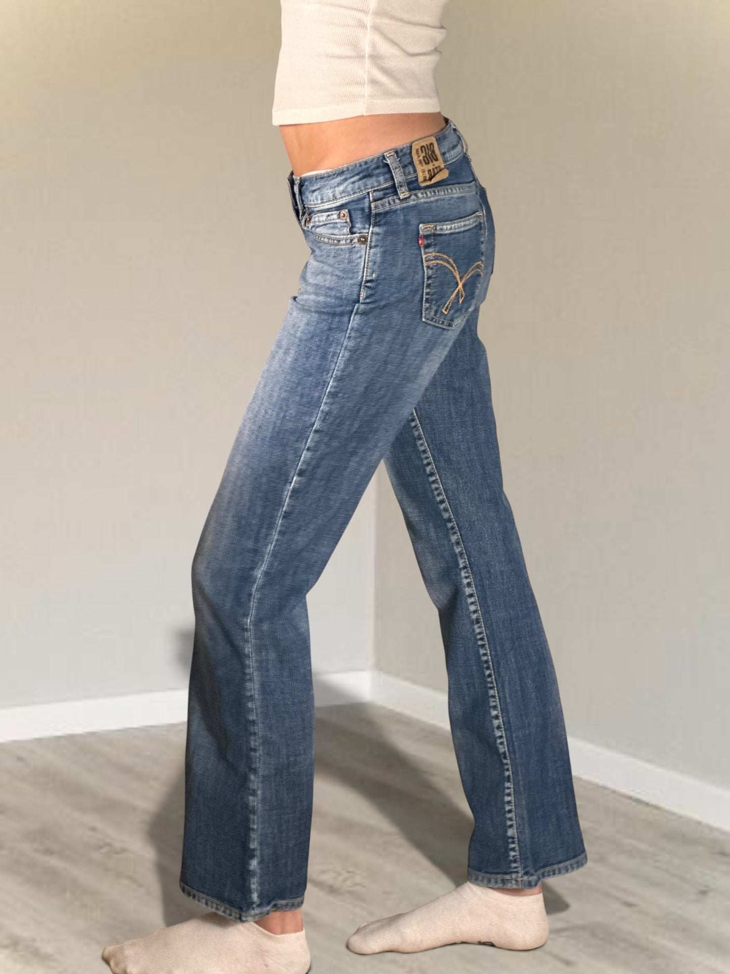Lågmidjade jeans stl: XS