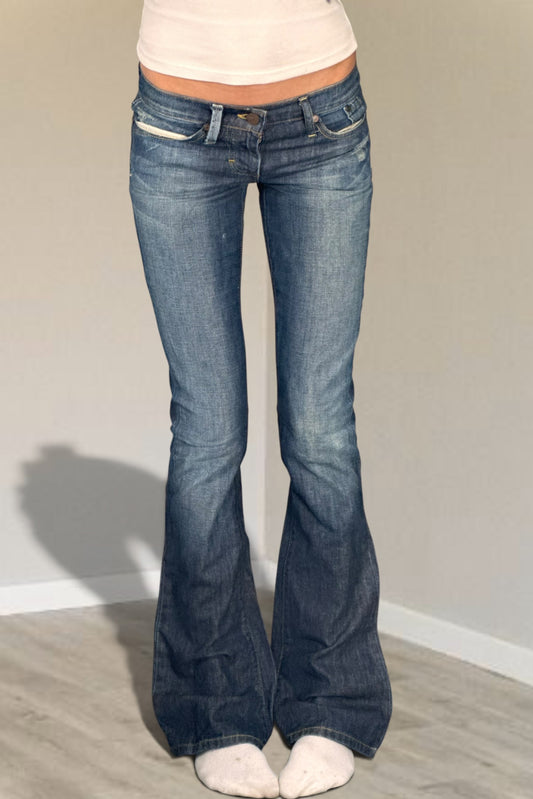 Lågmidjade jeans stl: XS