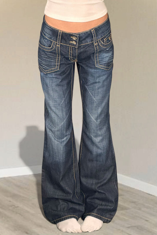 Lågmidjade jeans stl: L