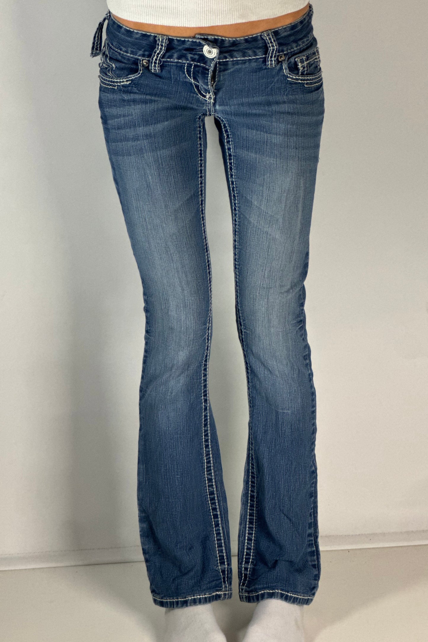 Lågmidjade jeans stl: XS