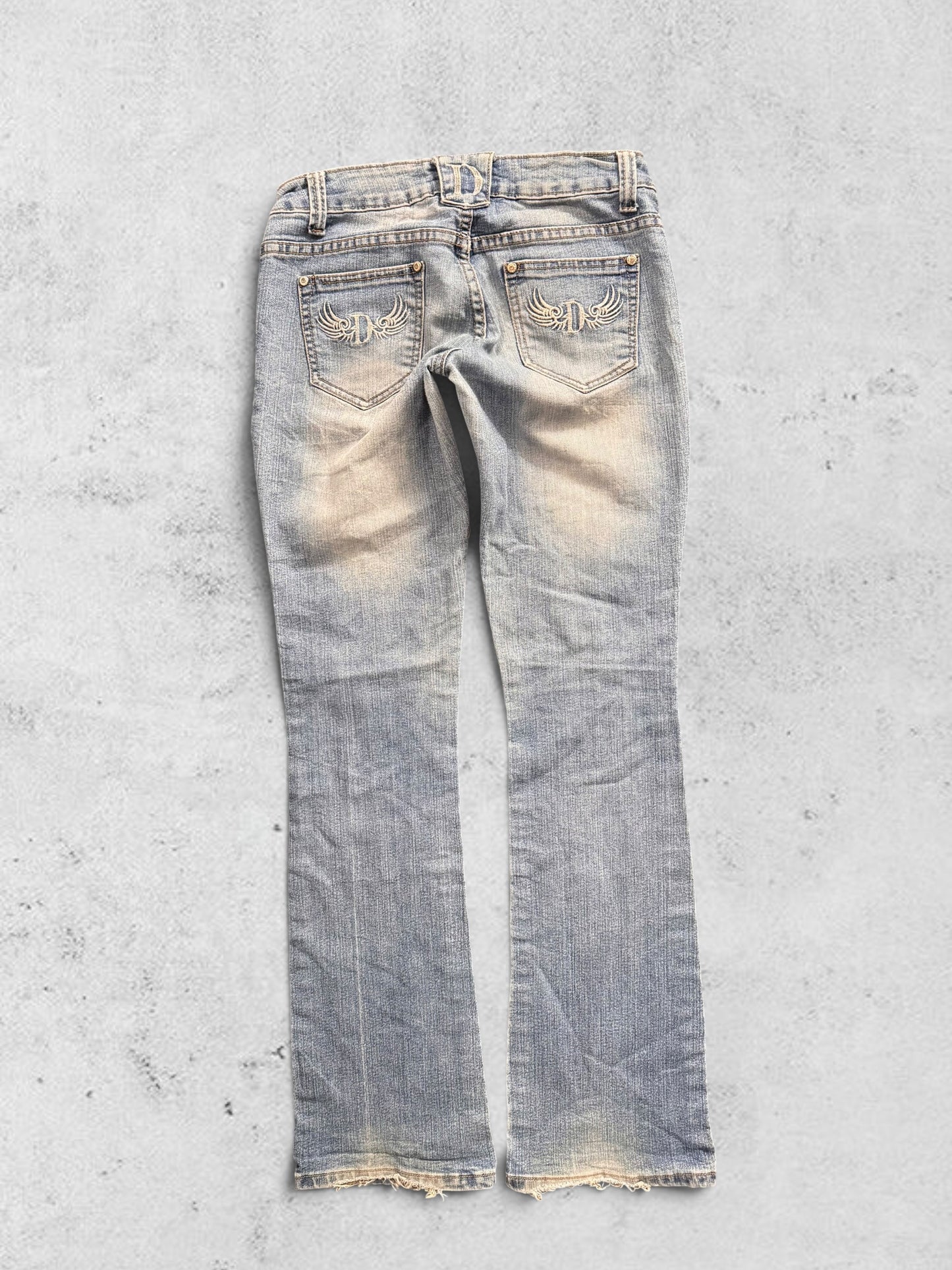 Lågmidjade jeans stl: S