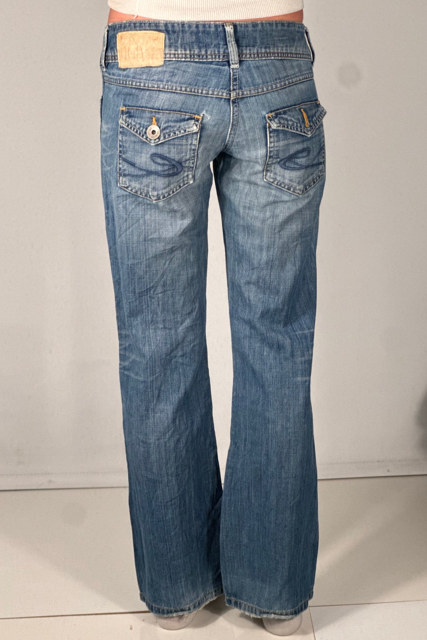 Lågmidjade jeans stl: XS