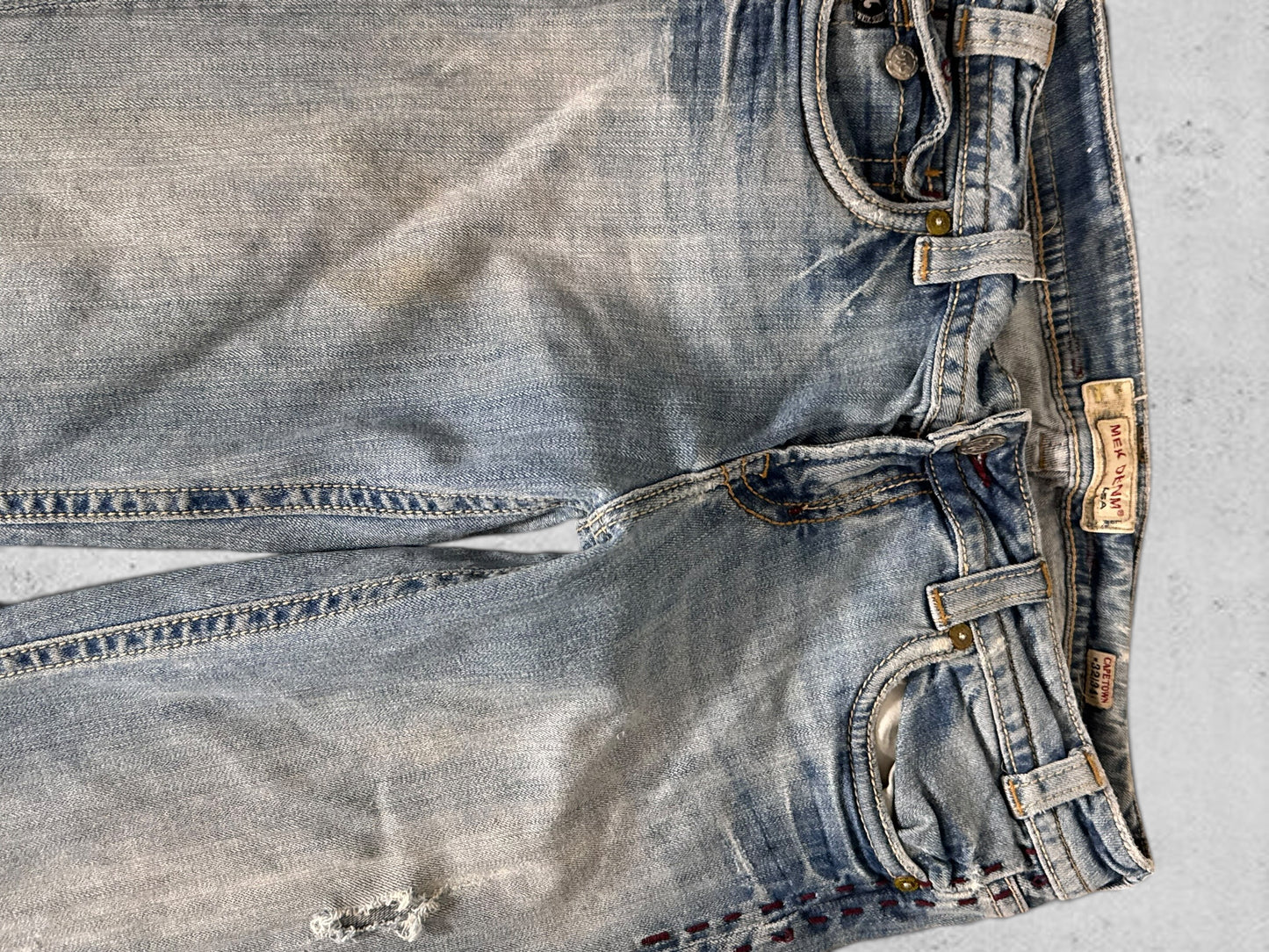 Lågmidjade jeans stl: M