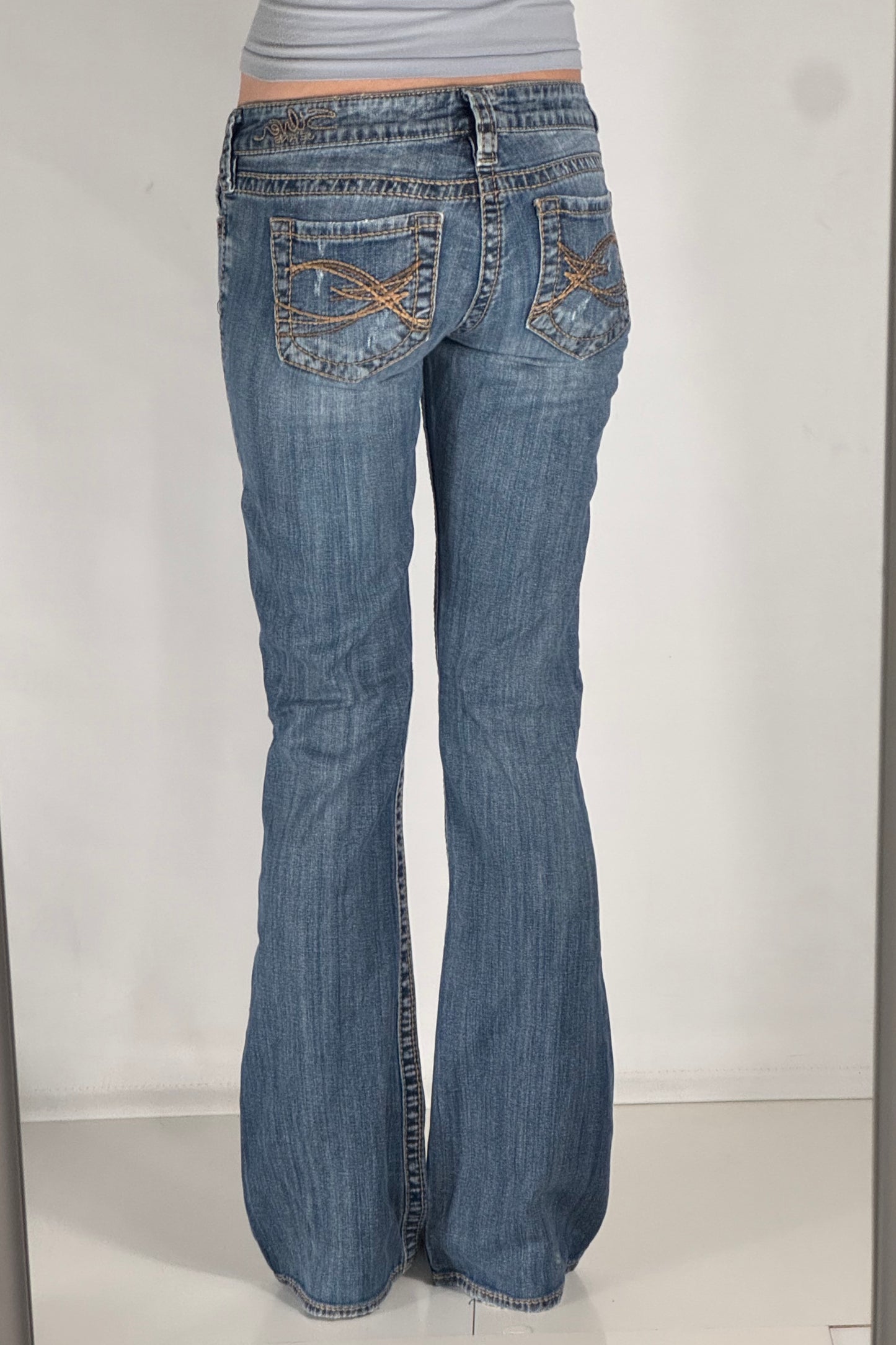 Lågmidjade jeans stl: S