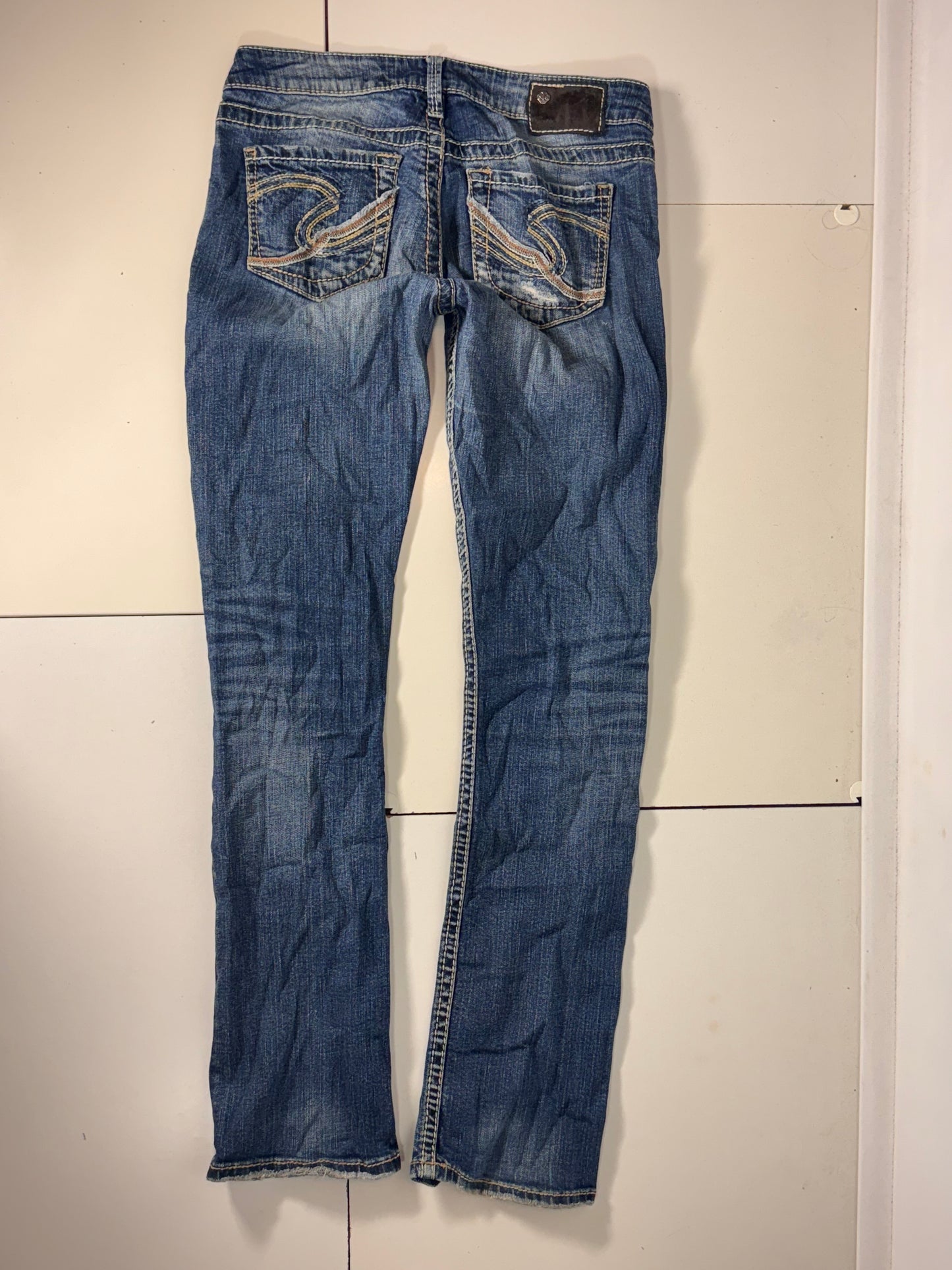 Lågmidjade jeans stl: S