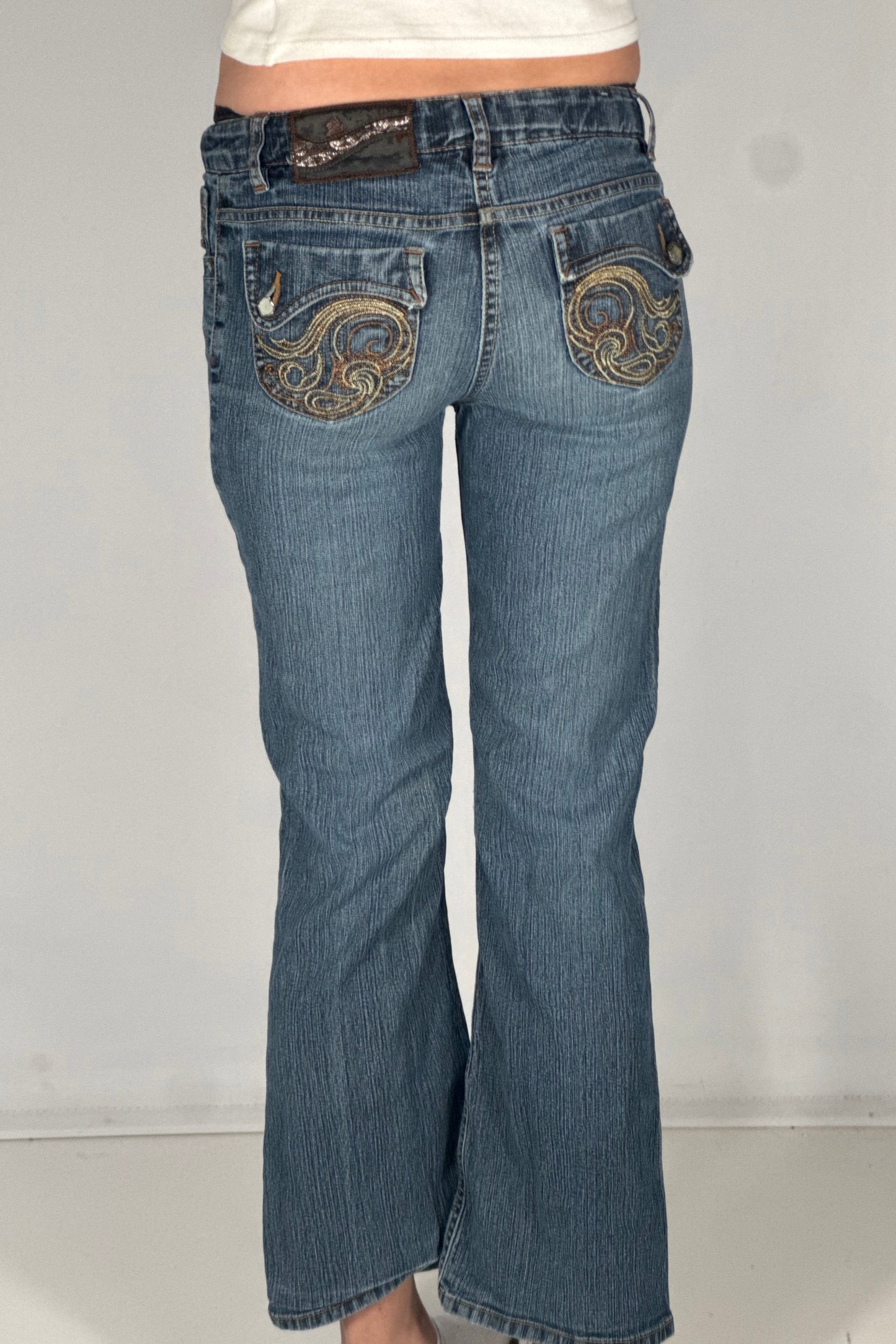Lågmidjade jeans stl: XXS