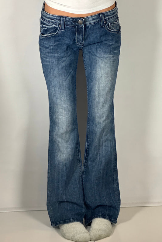 Lågmidjade jeans stl: S/M