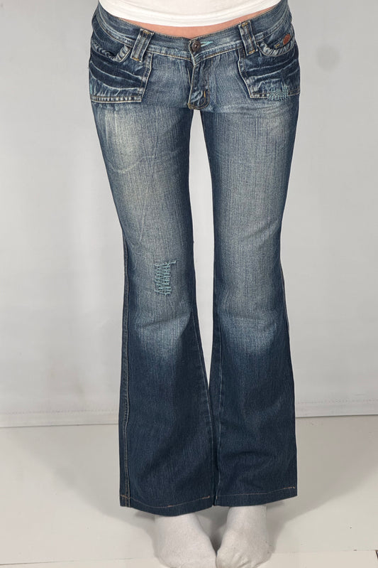 Lågmidjade jeans stl: XS
