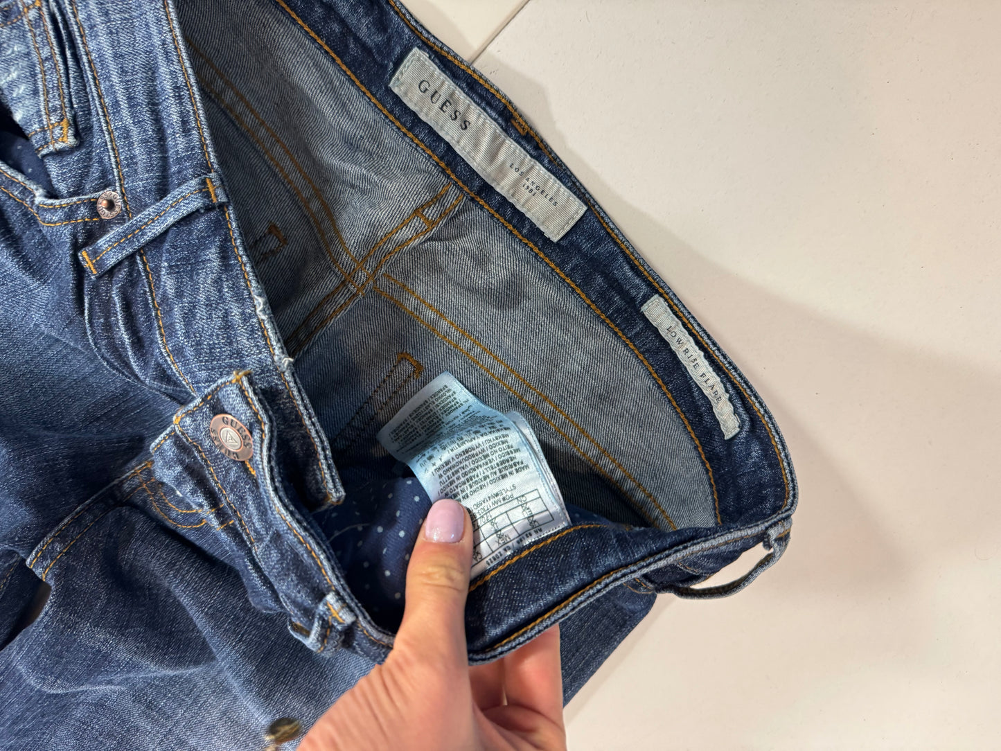 Lågmidjade jeans stl: M