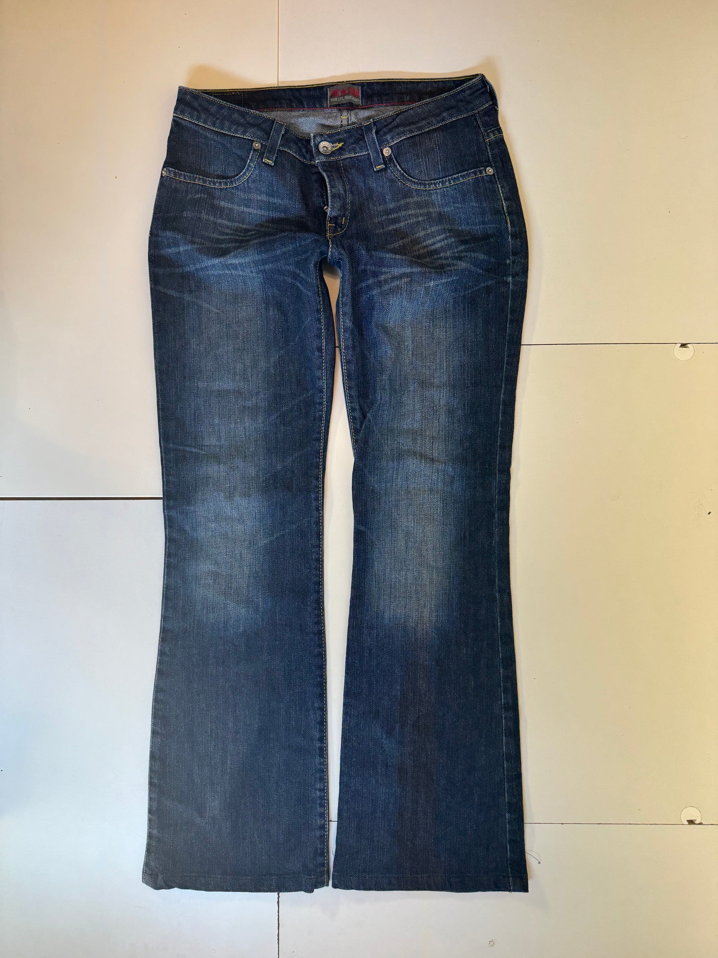 Lågmidjade jeans stl: S