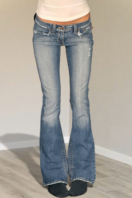 Lågmidjade jeans stl: XS