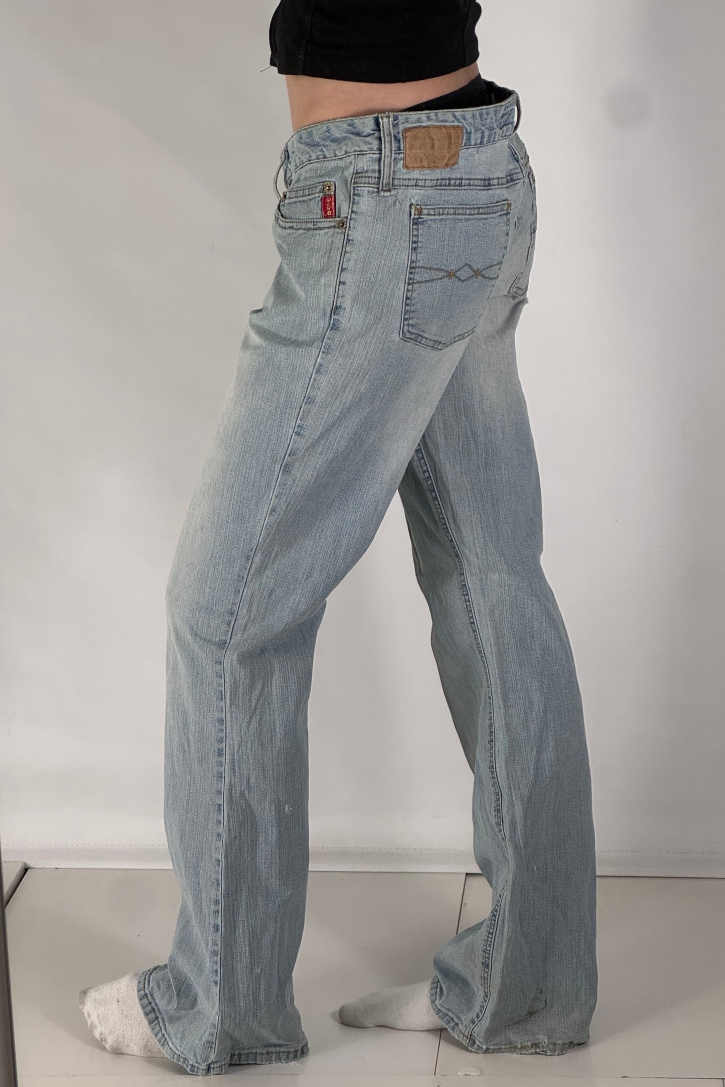 Lågmidjade jeans stl: M