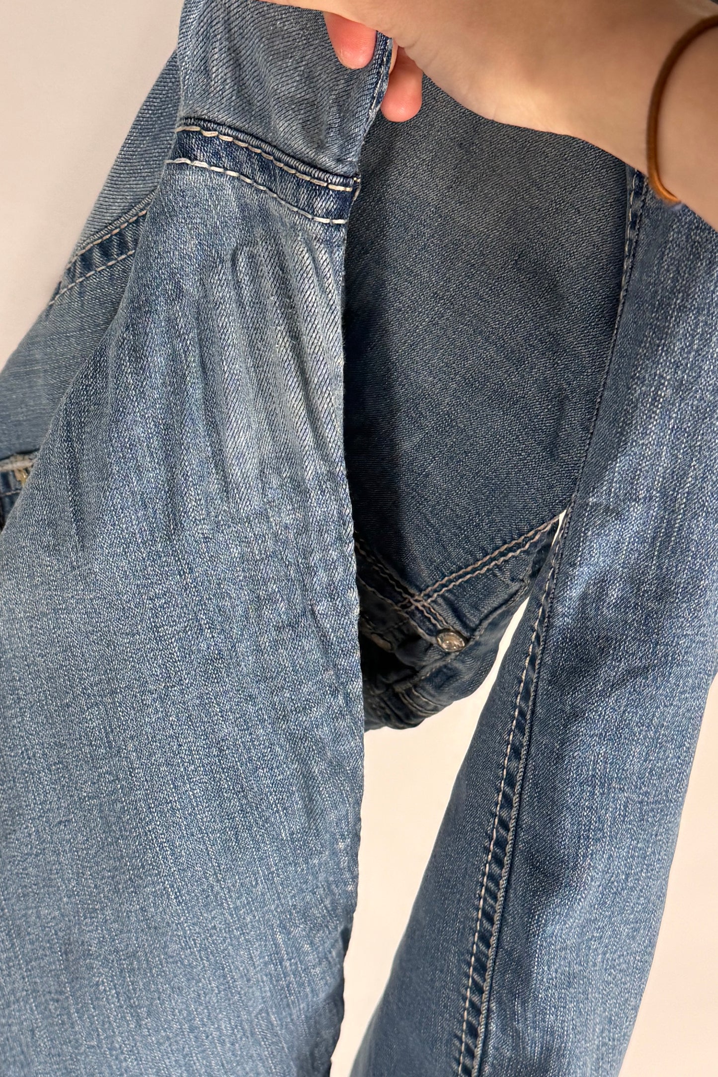 Lågmidjade jeans stl: