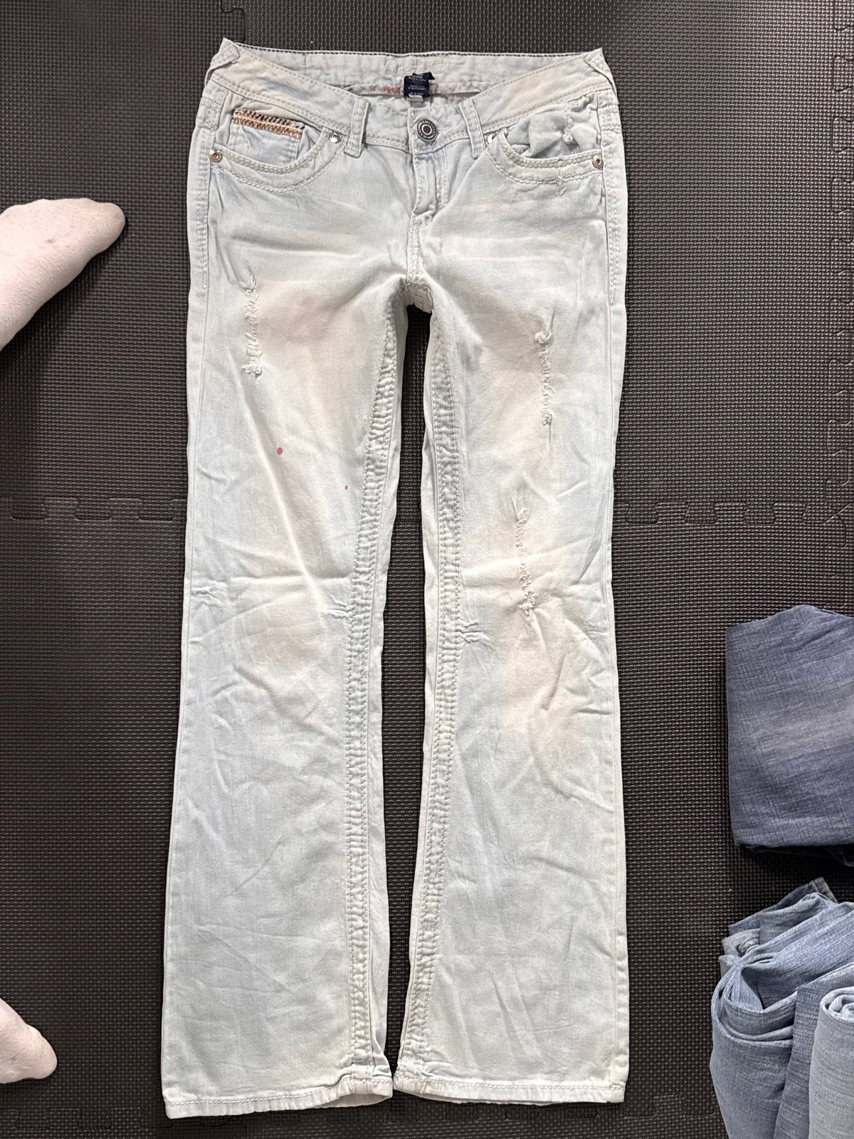 Lågmidjade jeans stl: S