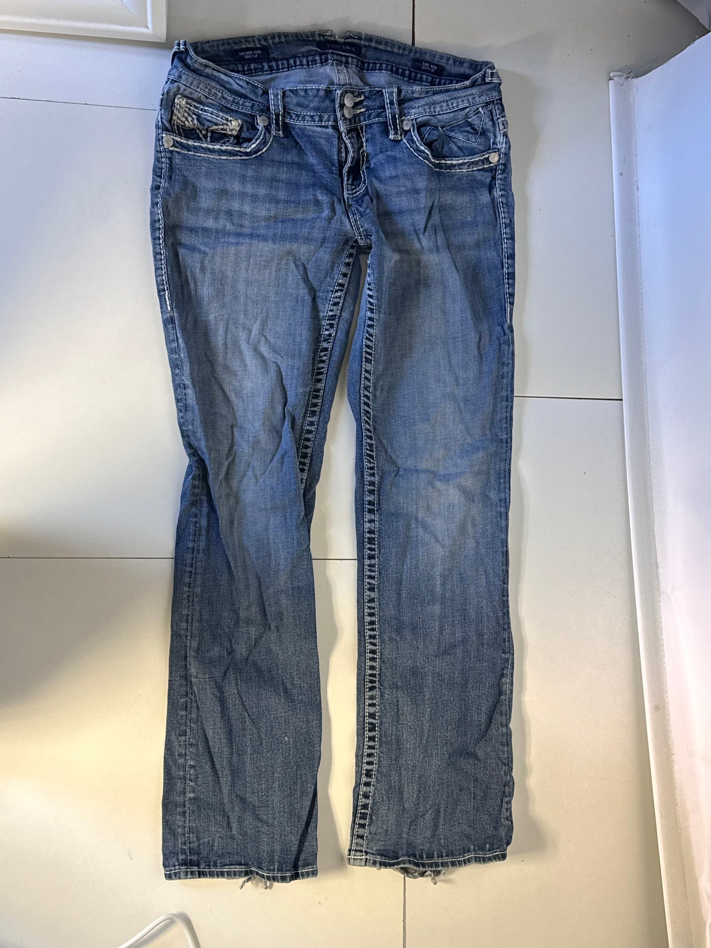 Lågmidjade jeans stl: M