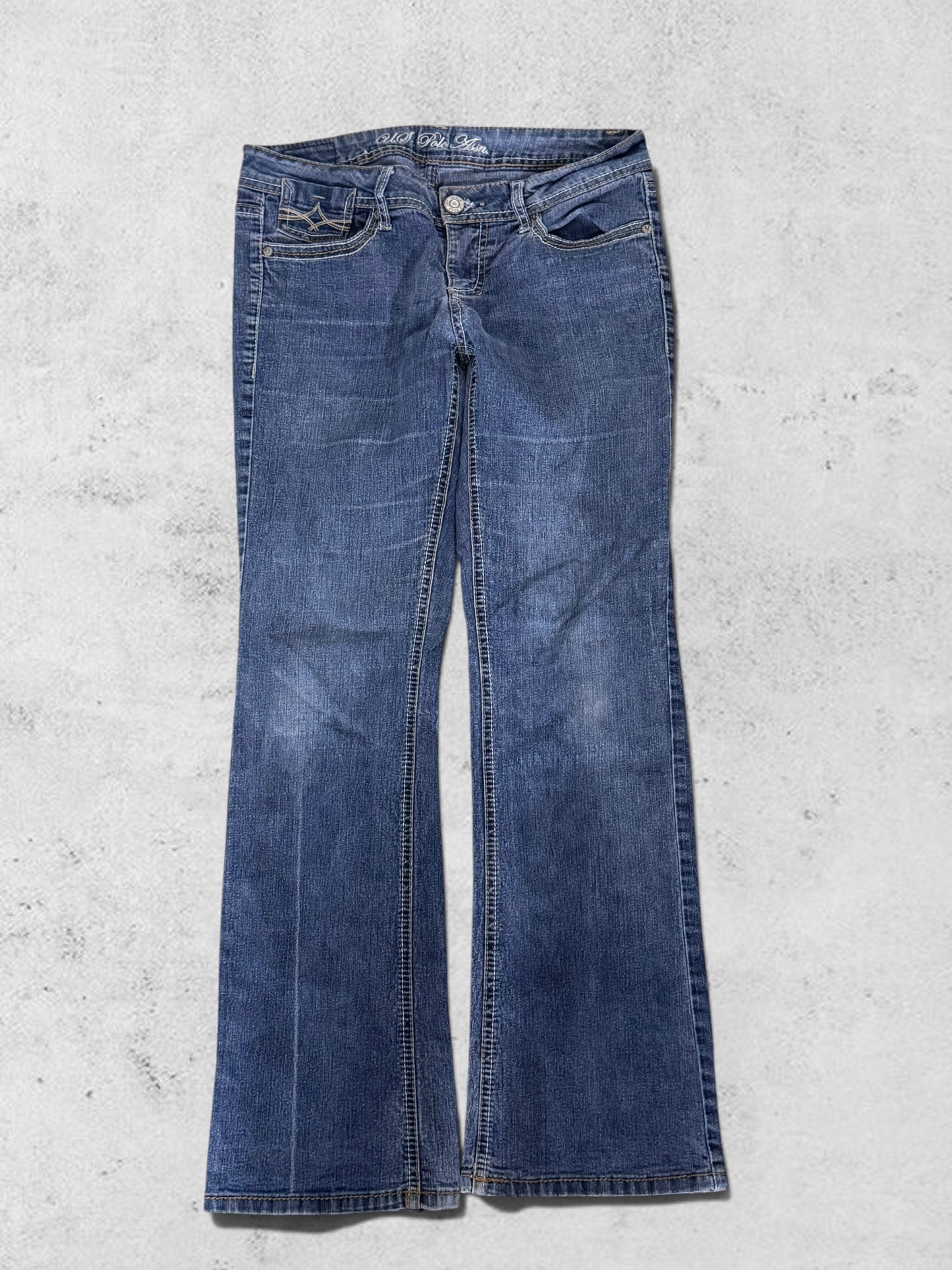 Lågmidjade jeans stl: S