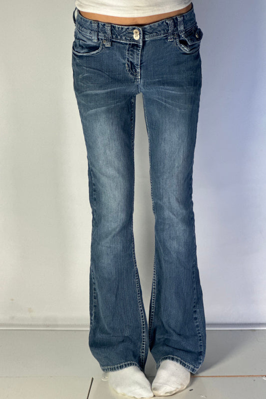 Lågmidjade jeans stl: S