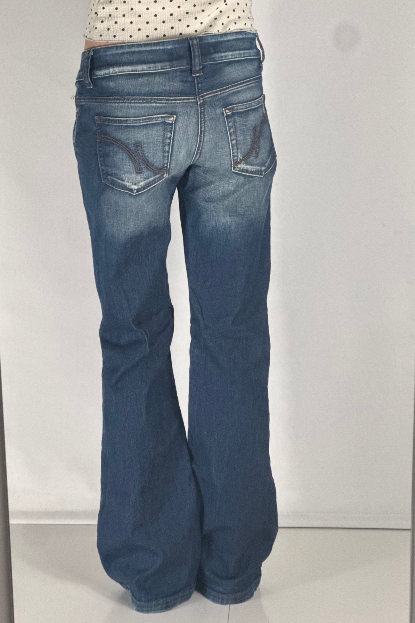 Lågmidjade jeans stl: S
