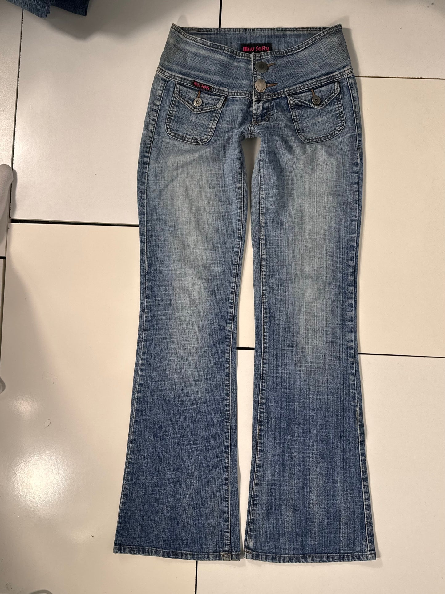 Lavtaljede jeans str: XS