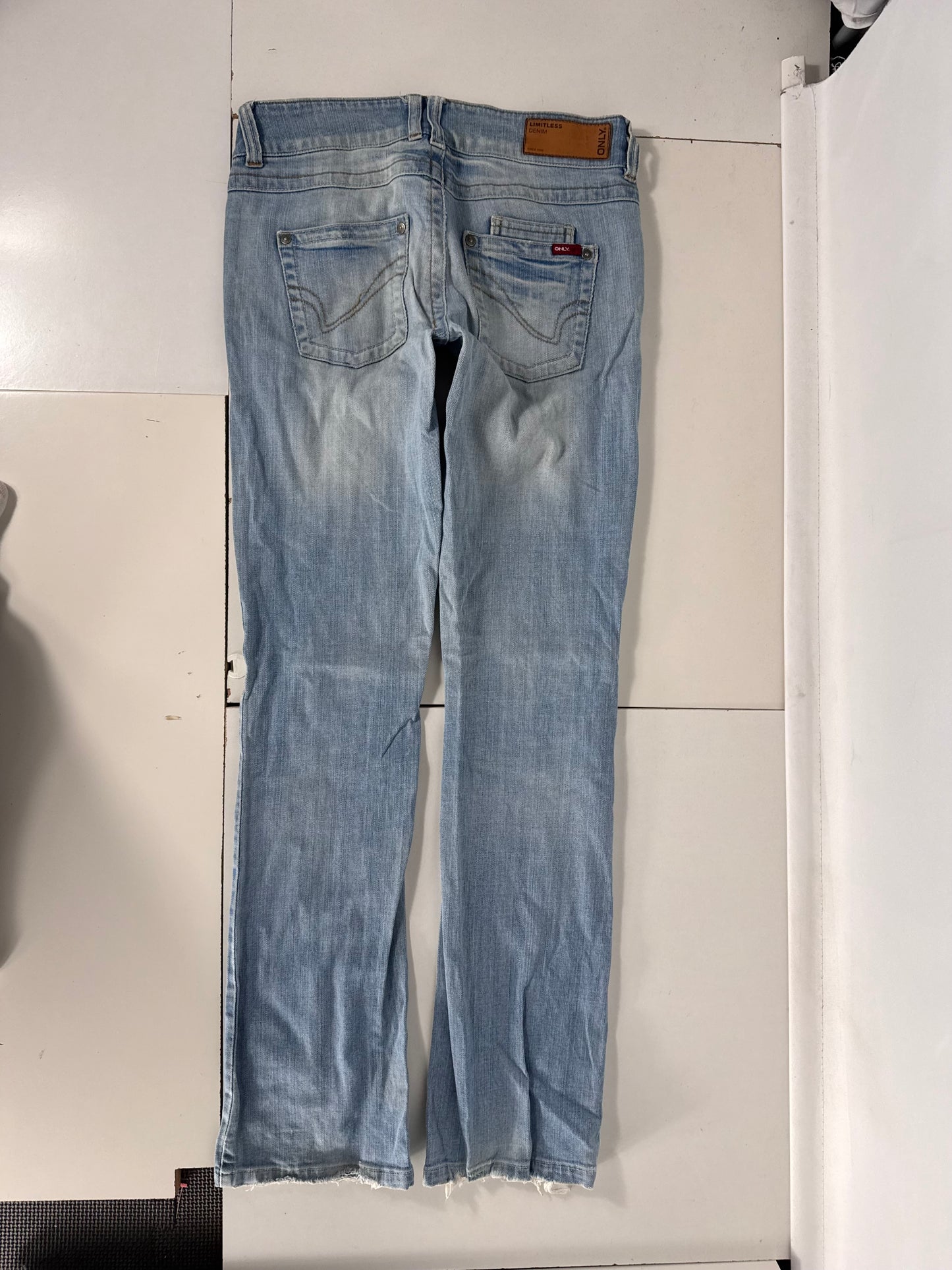 Lågmidjade jeans stl: S