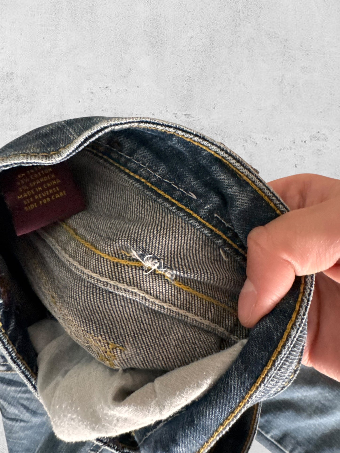 Lågmidjade jeans stl: XXS