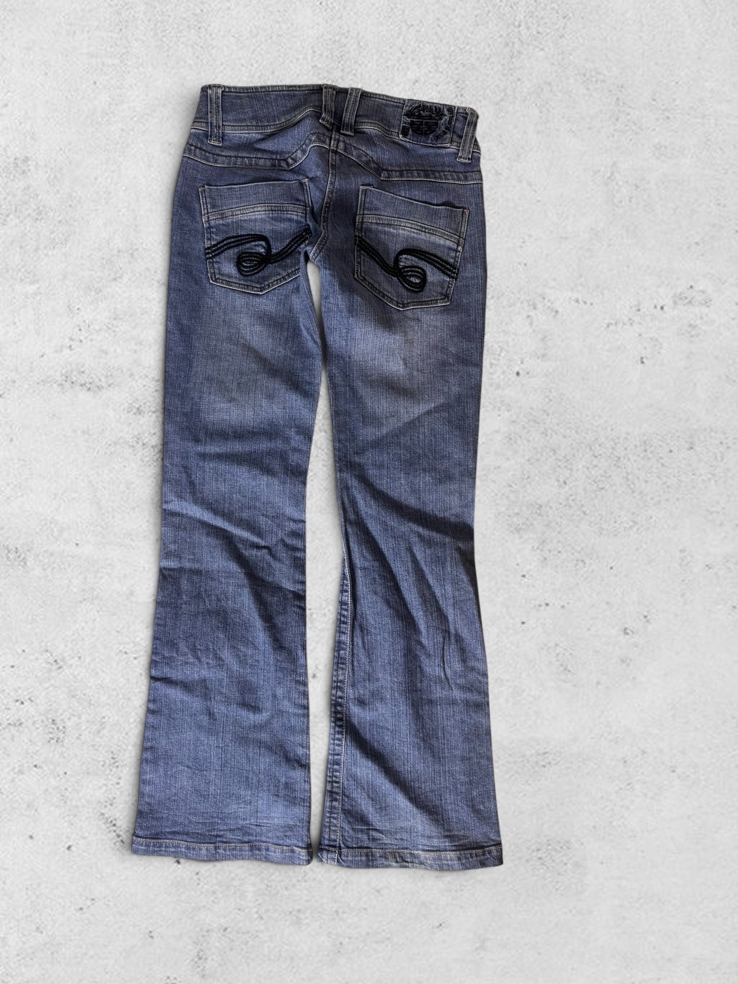 Low-rise jeans size: S