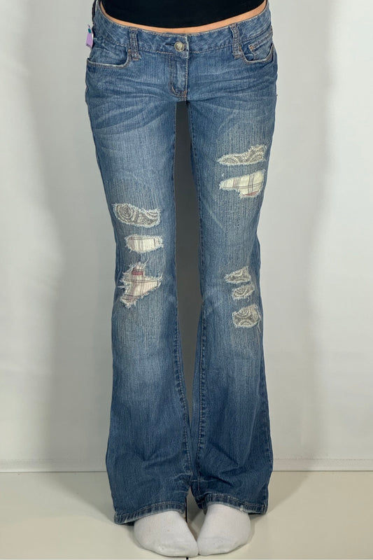 Lågmidjade jeans stl: S/M
