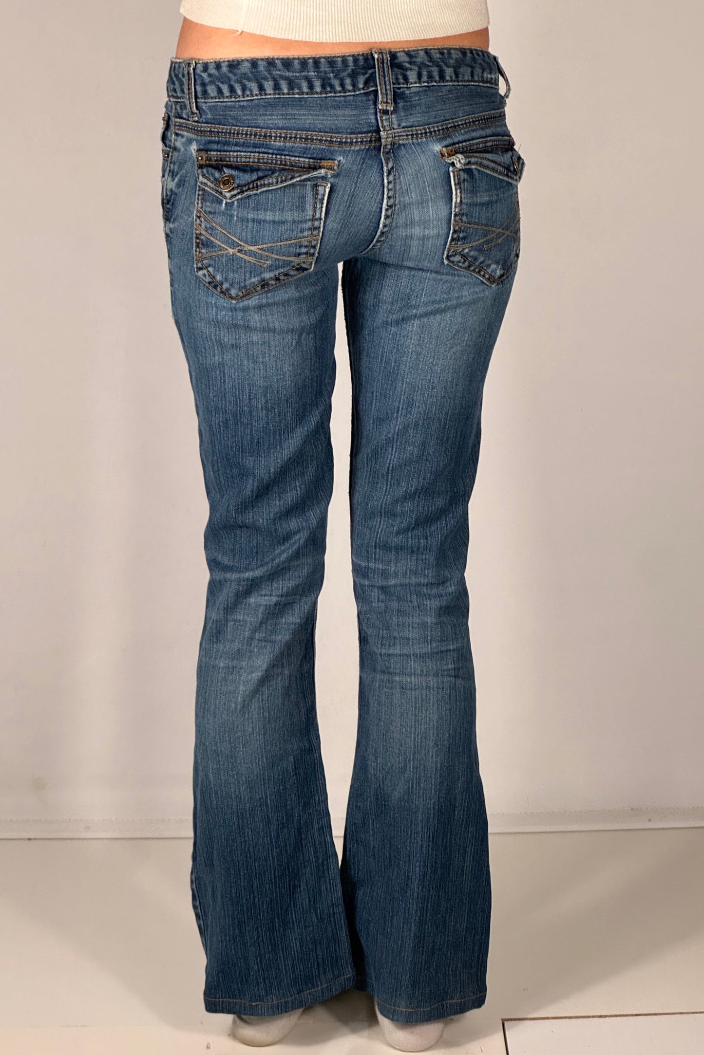 Lavlivede jeans str: XS