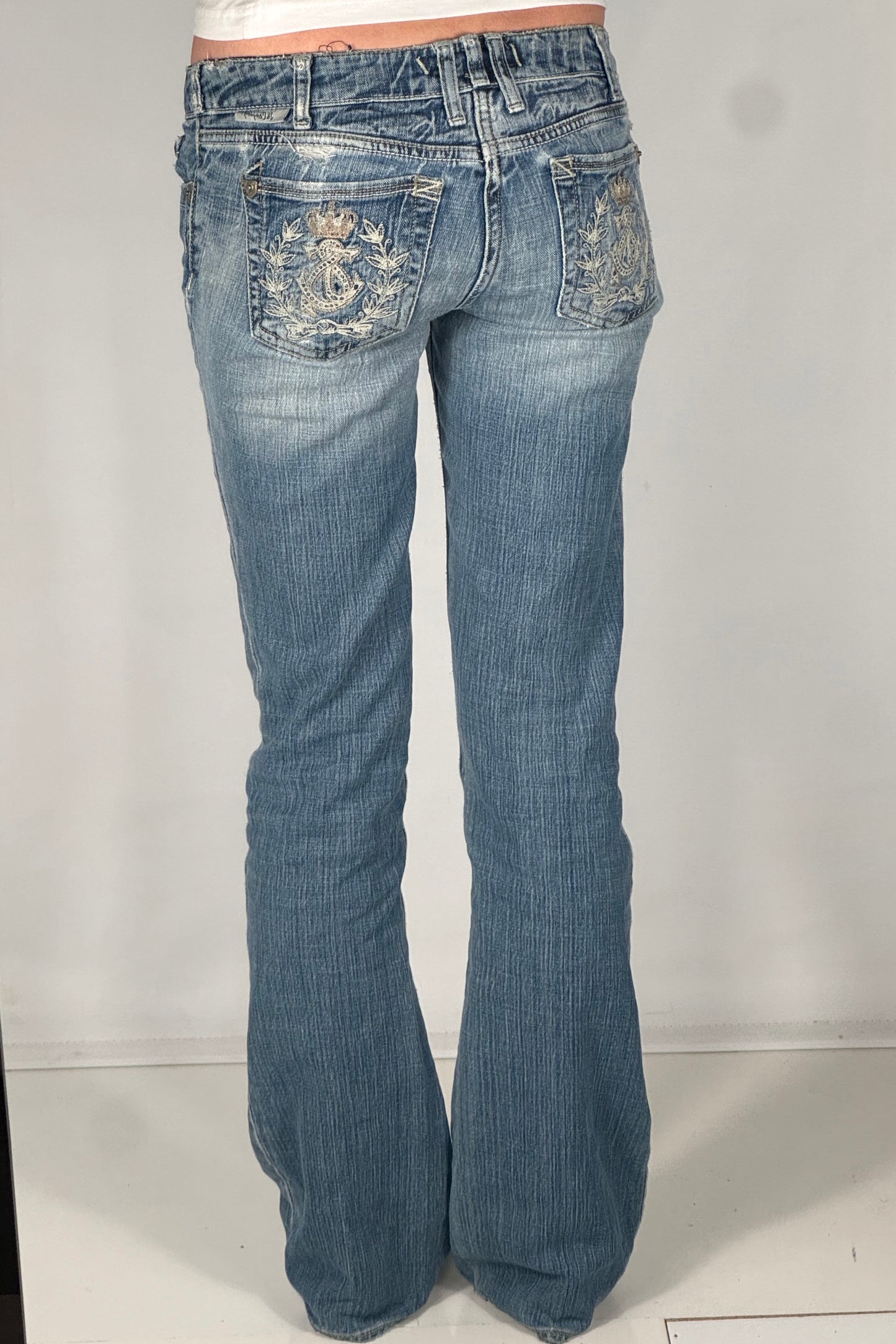 Lågmidjade jeans stl: XS