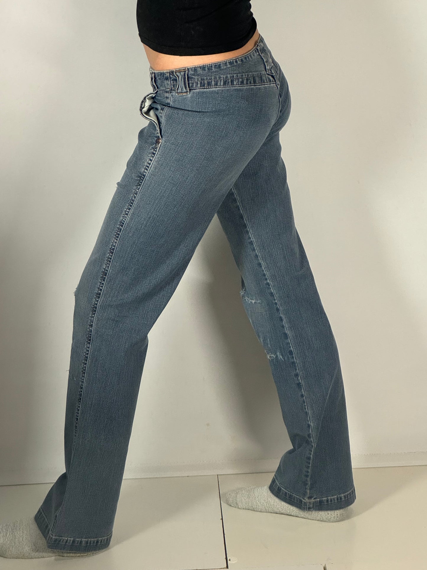 Lågmidjade jeans stl: XS