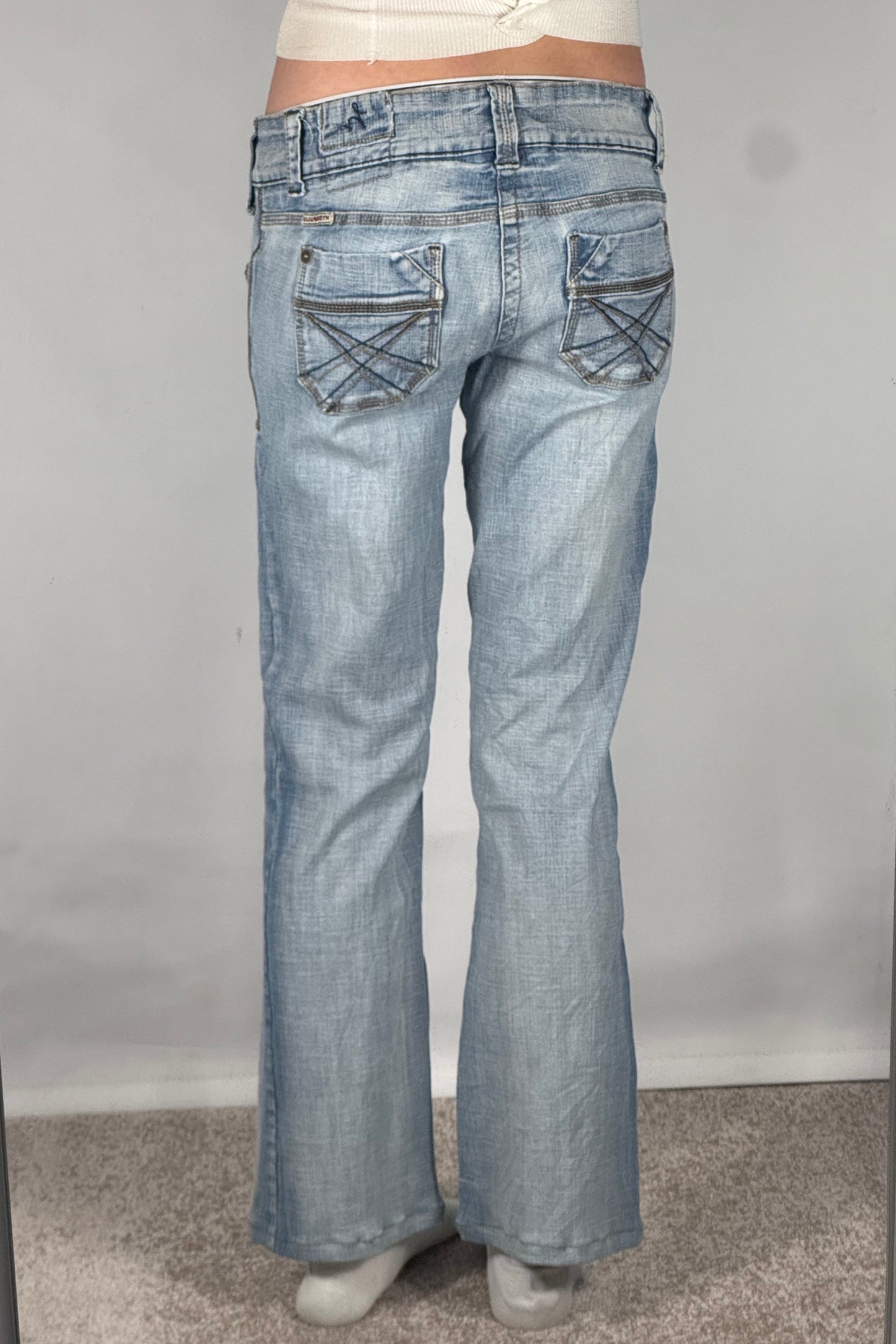Lågmidjade jeans stl: S