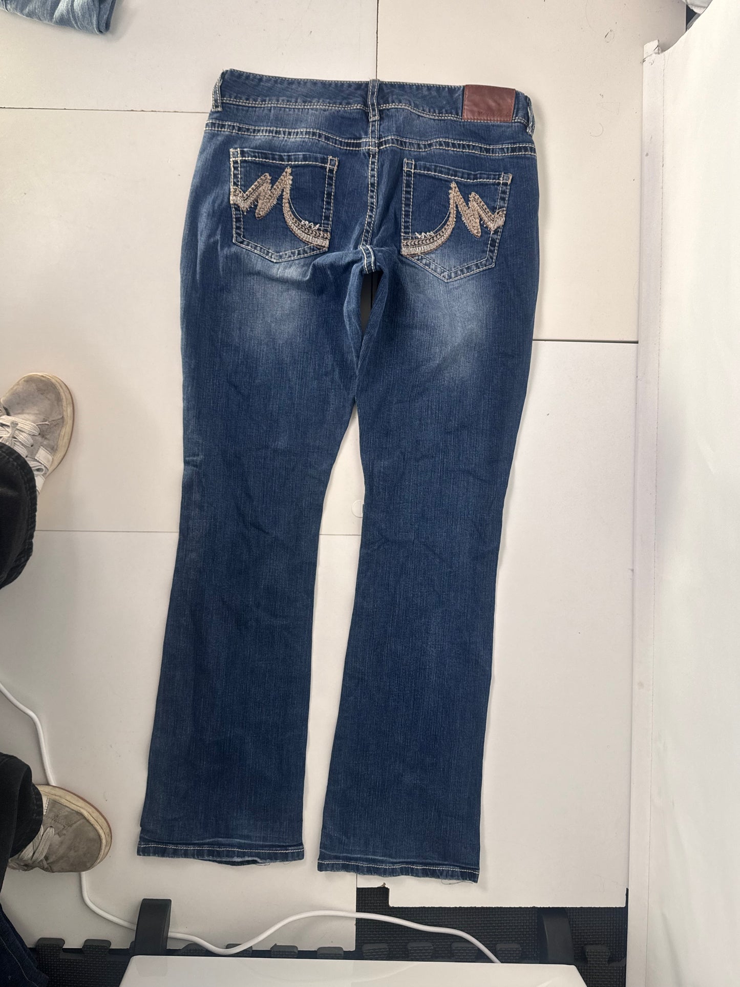 Lågmidjade jeans stl: M