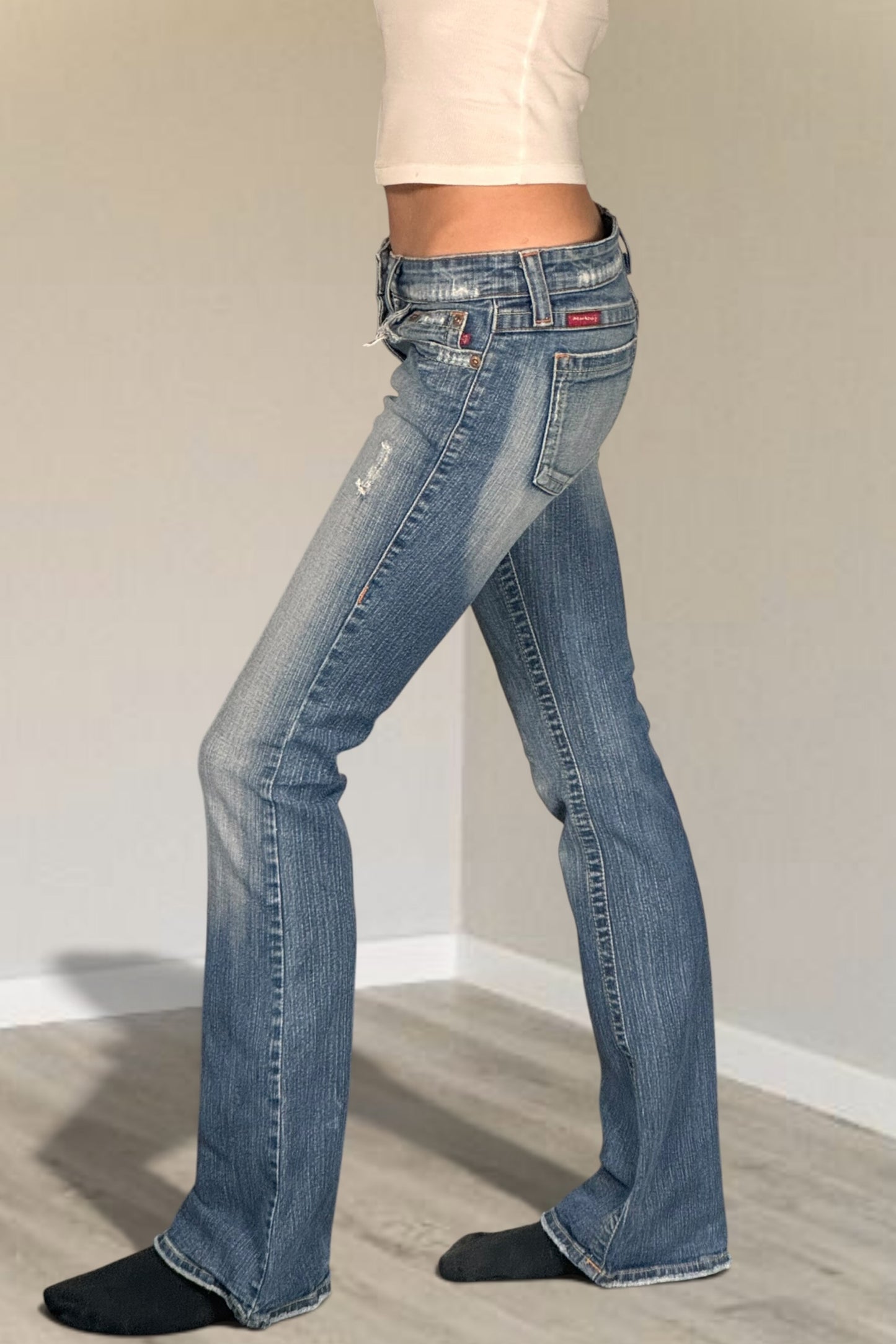 Lågmidjade jeans stl: XS