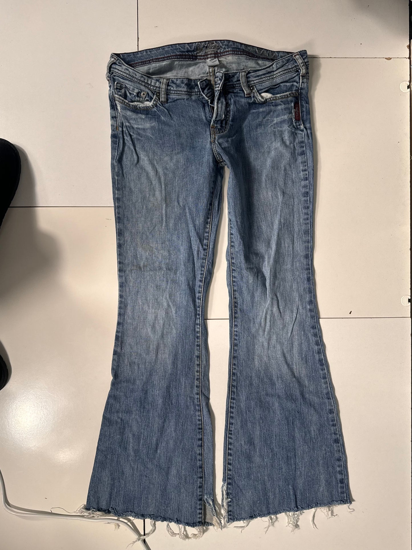 Lavt liv jeans str: S/M