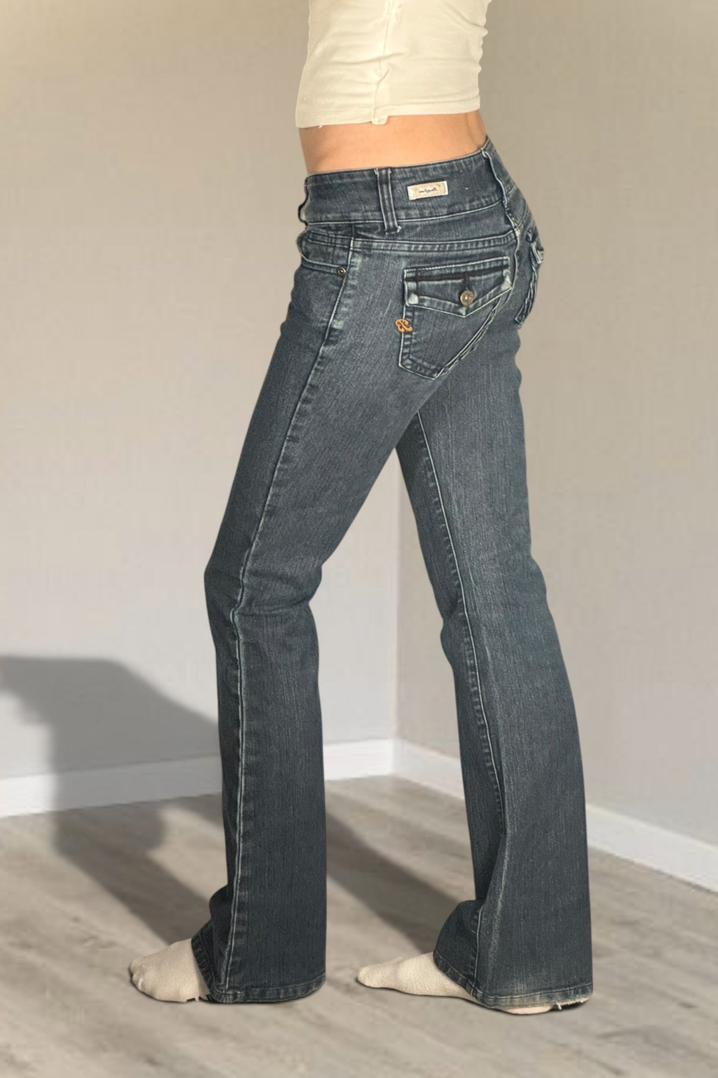Lågmidjade jeans stl: XS