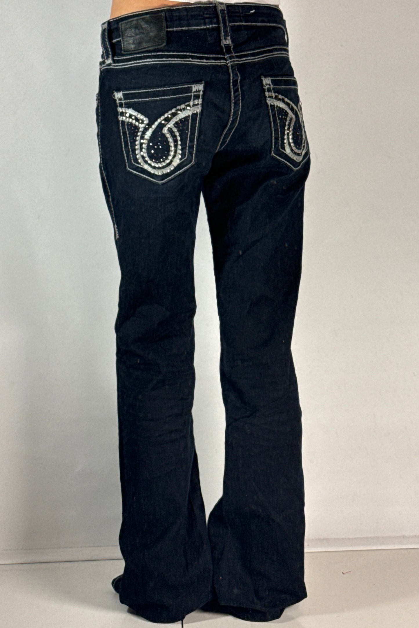 Lågmidjade jeans stl: S