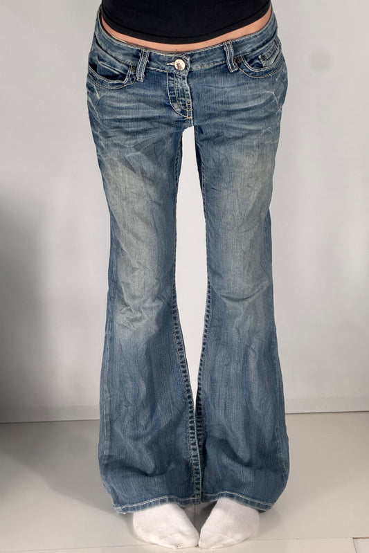 Lågmidjade jeans stl: S