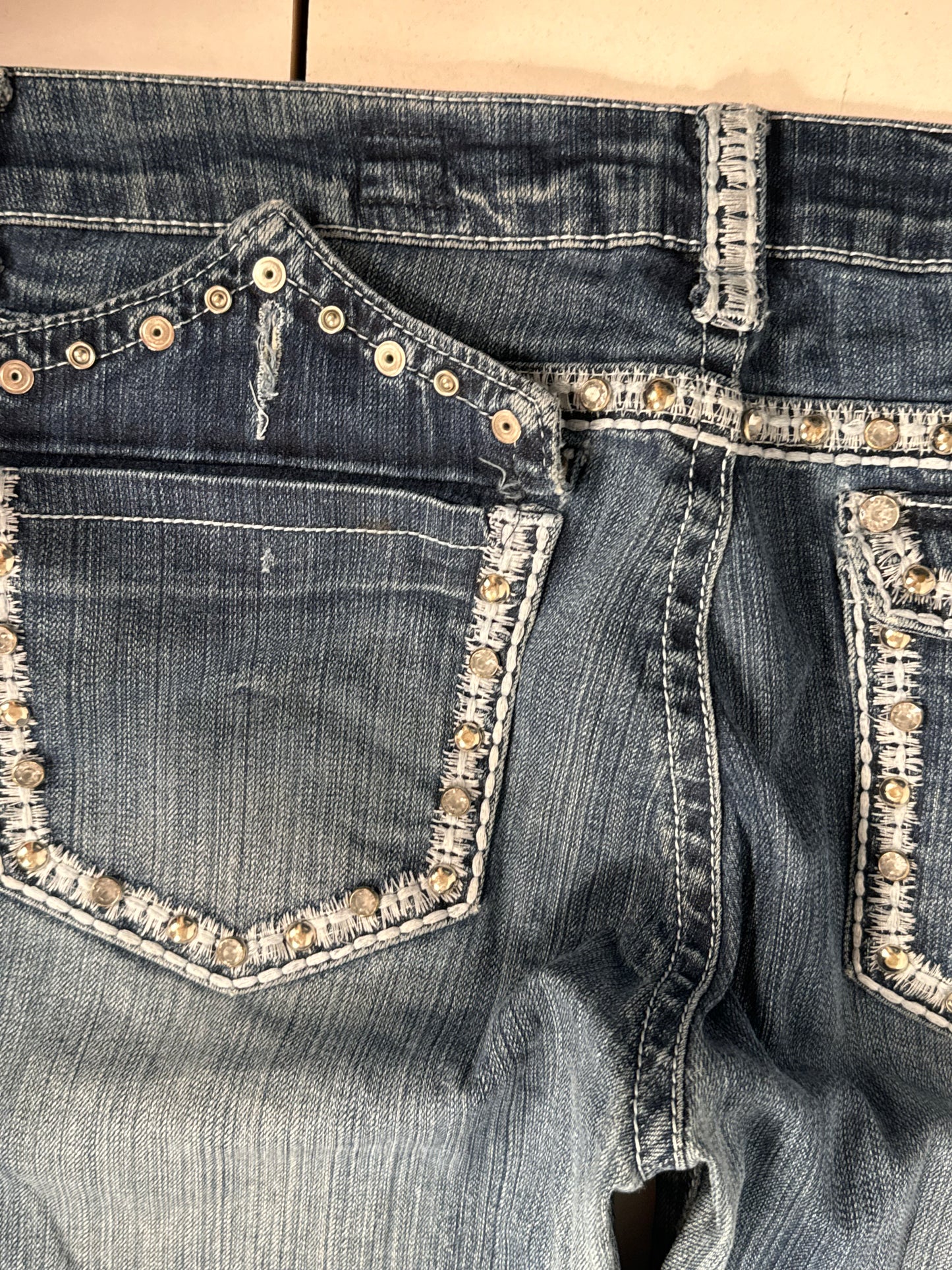 Lågmidjade jeans stl: L