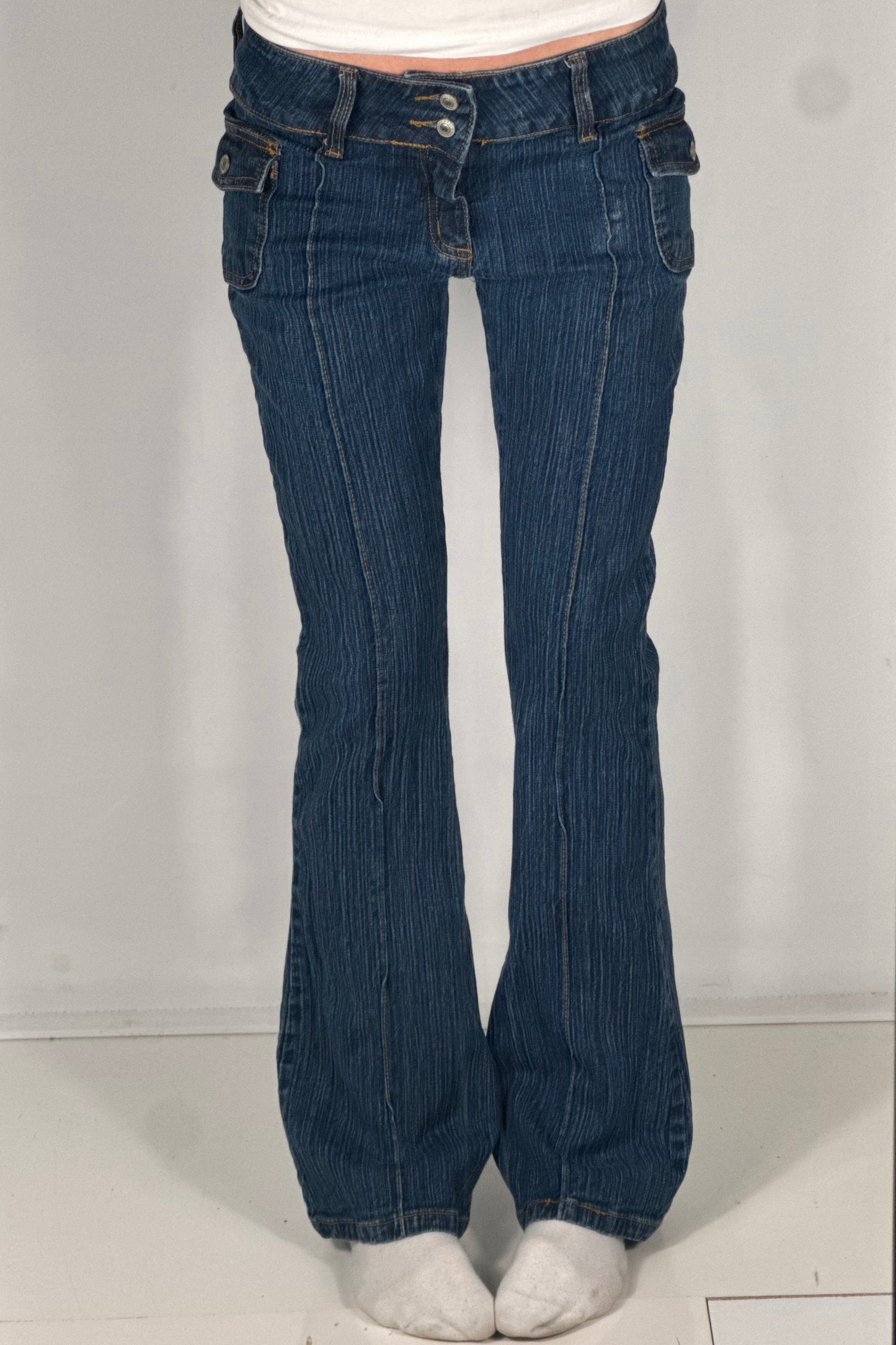 Lavlivede jeans str: XS