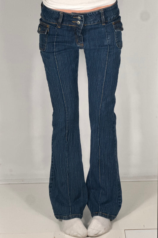 Lågmidjade jeans stl: XS